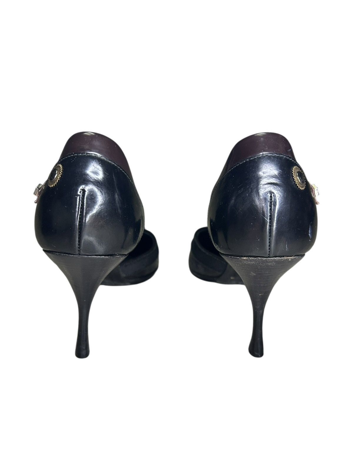 Prada 00s Collage Heels Size US 7 / IT 37 - 9 Thumbnail