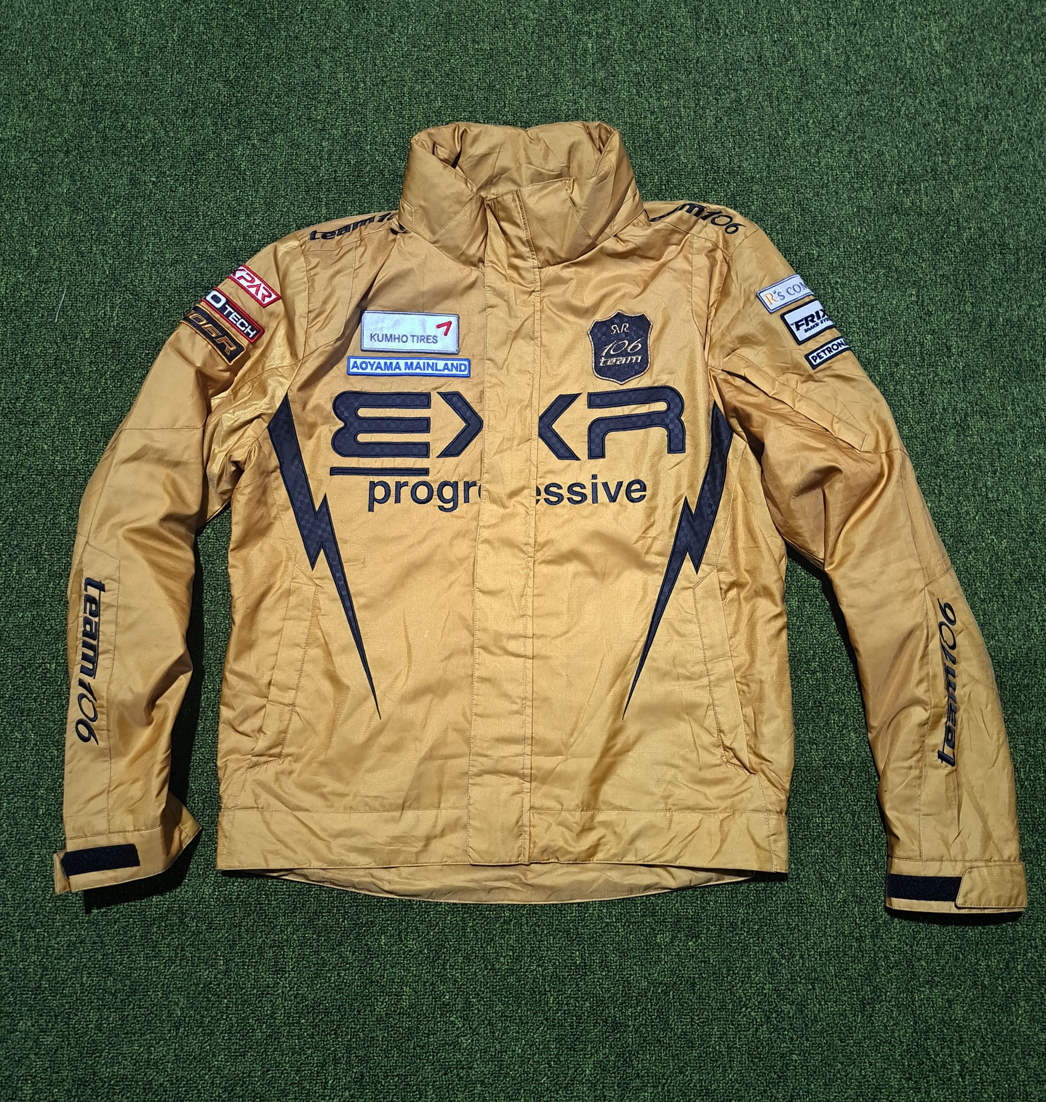 Japanese Brand Racing Jacket EXR Progressive With Patch Mens L Japan / M US Size US L / EU 52-54 / 3 - 3 Thumbnail