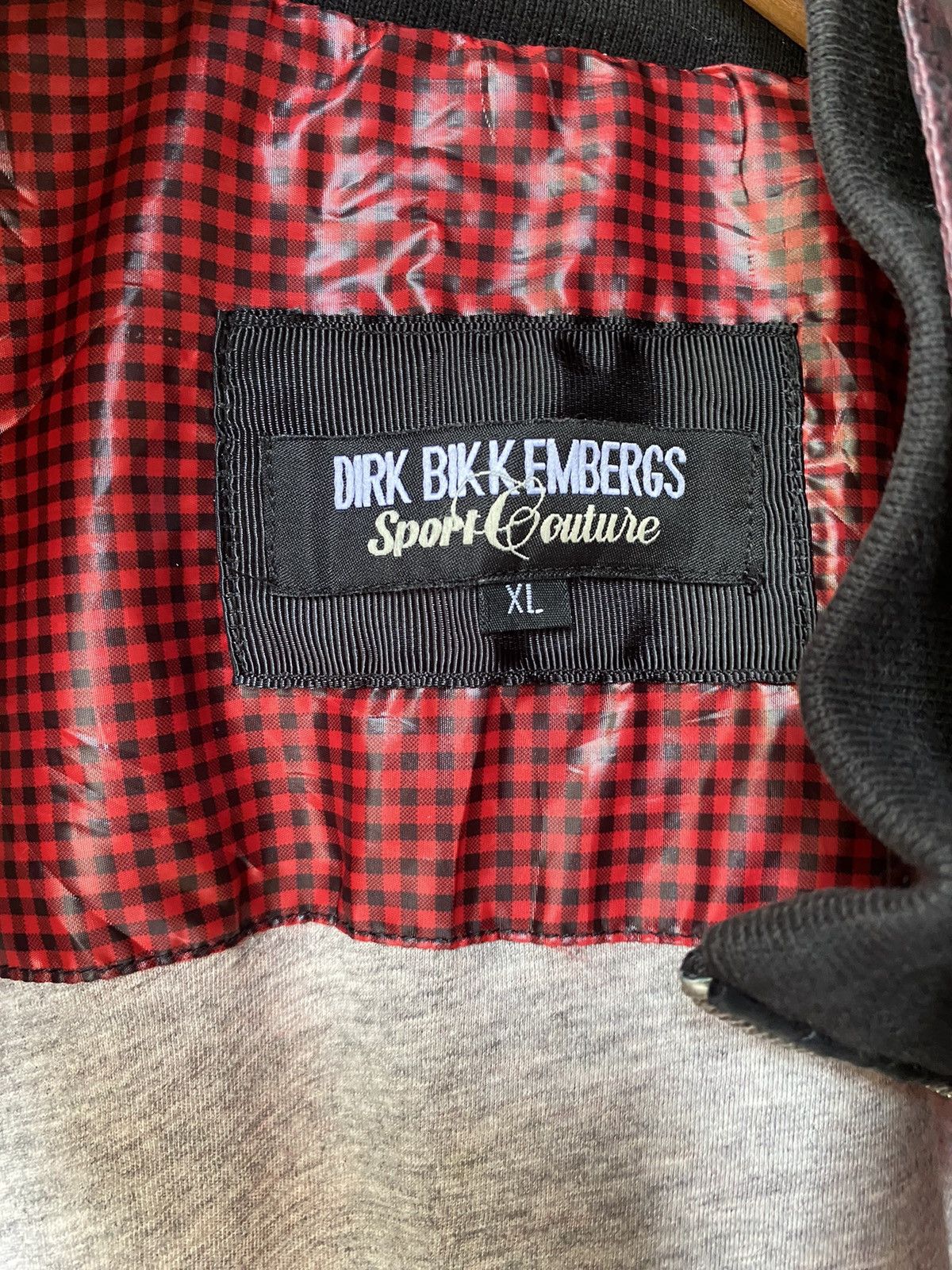 Dirk Bikkembergs DIRK BIKKEMBERGS Sport Couture Bomber Jacket Size US XL / EU 56 / 4 - 7 Thumbnail