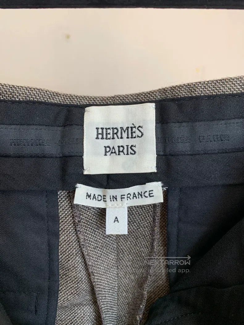 Hermes Hermes Khaki Trousers Size 42" / US 20 - 4 Thumbnail
