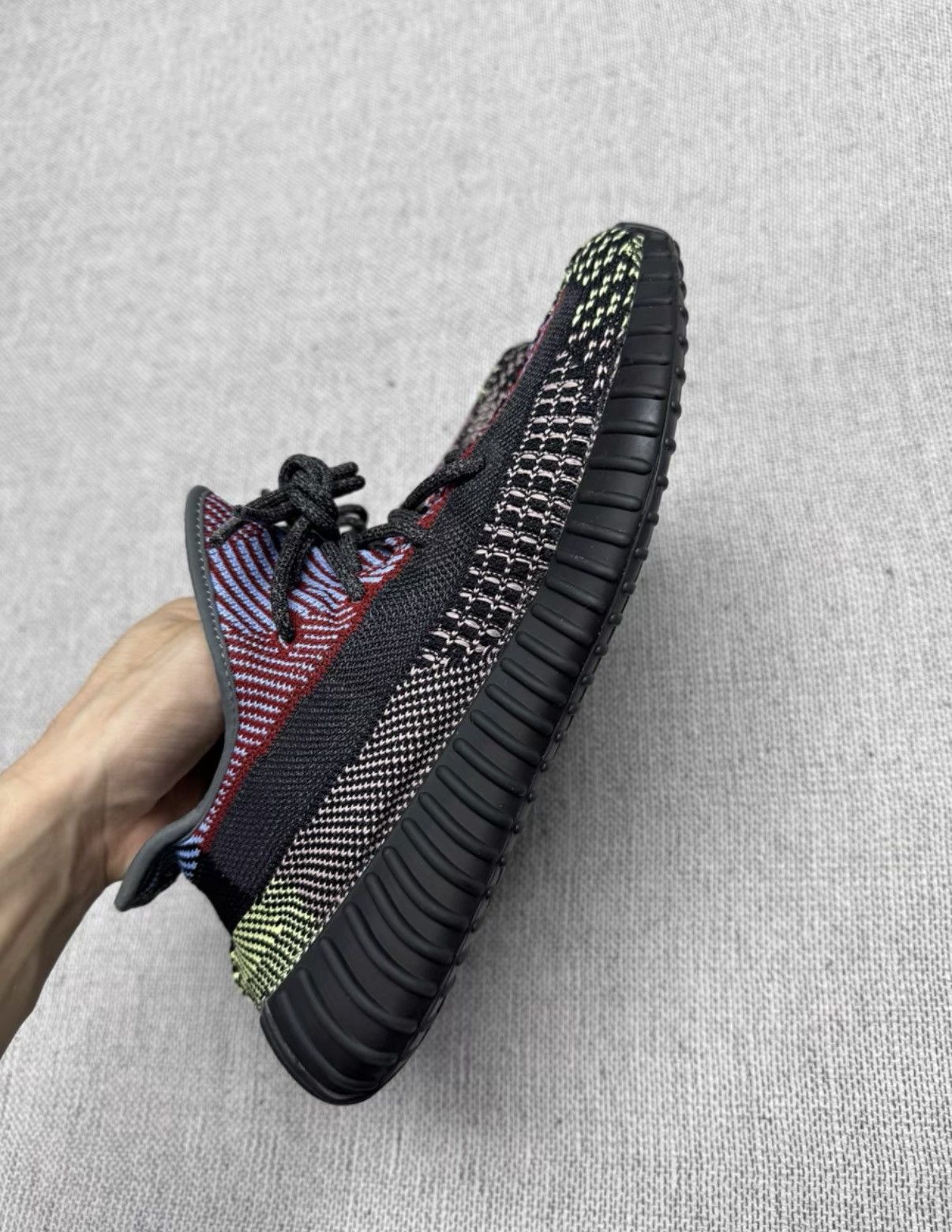 Adidas Adidas Yeezy 350 Black & Red Angel FW5190 K37 Size US 9 / EU 42 - 7 Thumbnail