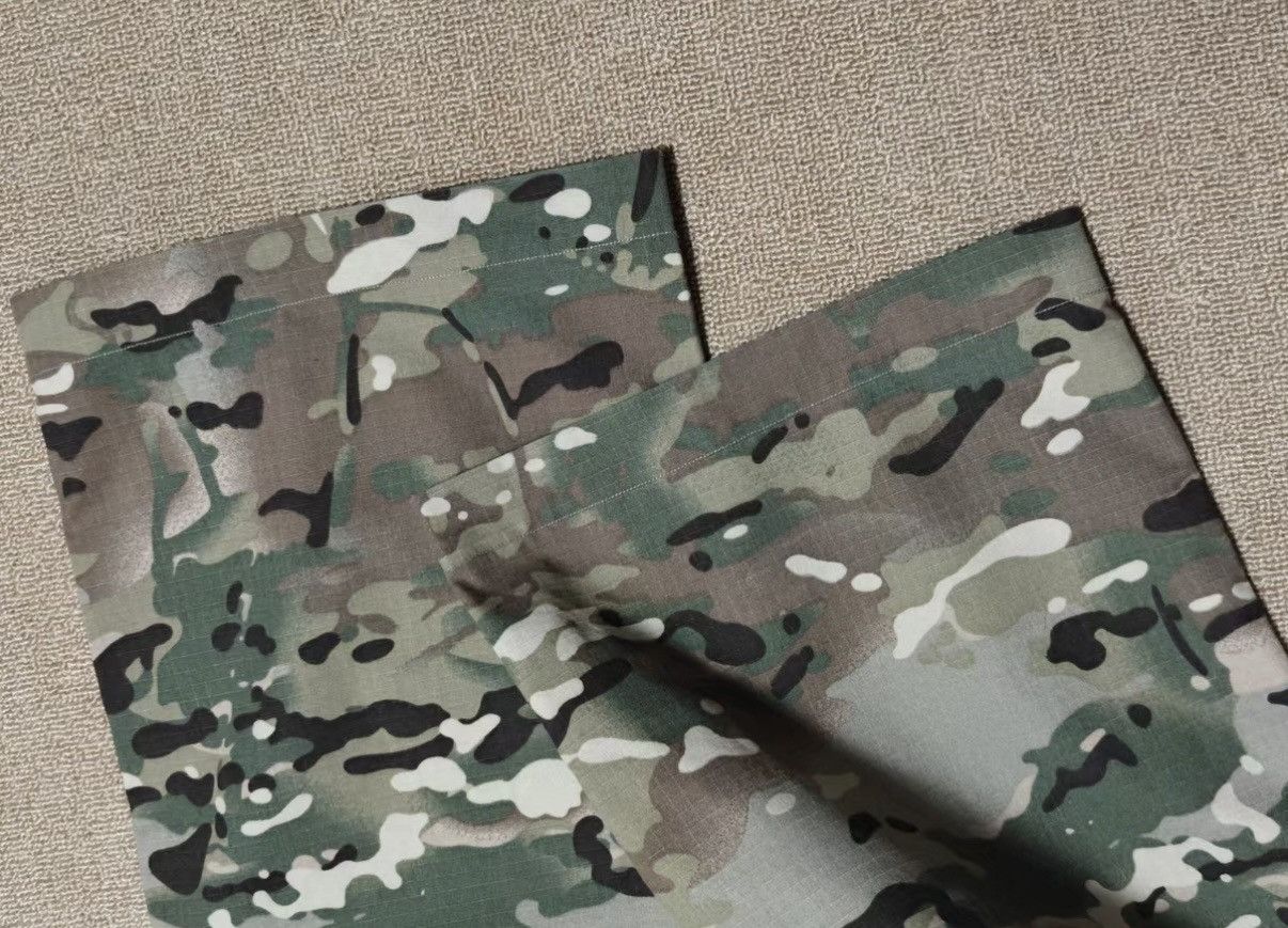 Insight InsGale Washed Distressed Camo Paratrooper Cargo Pants Size US 34 / EU 50 - 4 Thumbnail