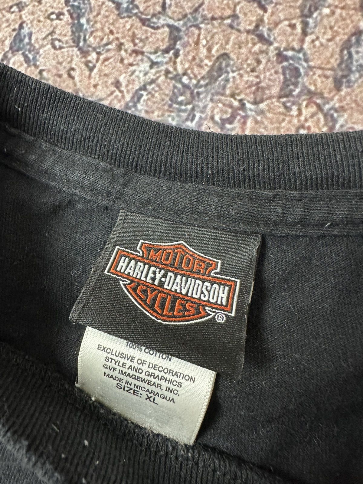 Harley Davidson Vintage Harley Davidson Biker Girl Tee Size US XL / EU 56 / 4 - 4 Thumbnail