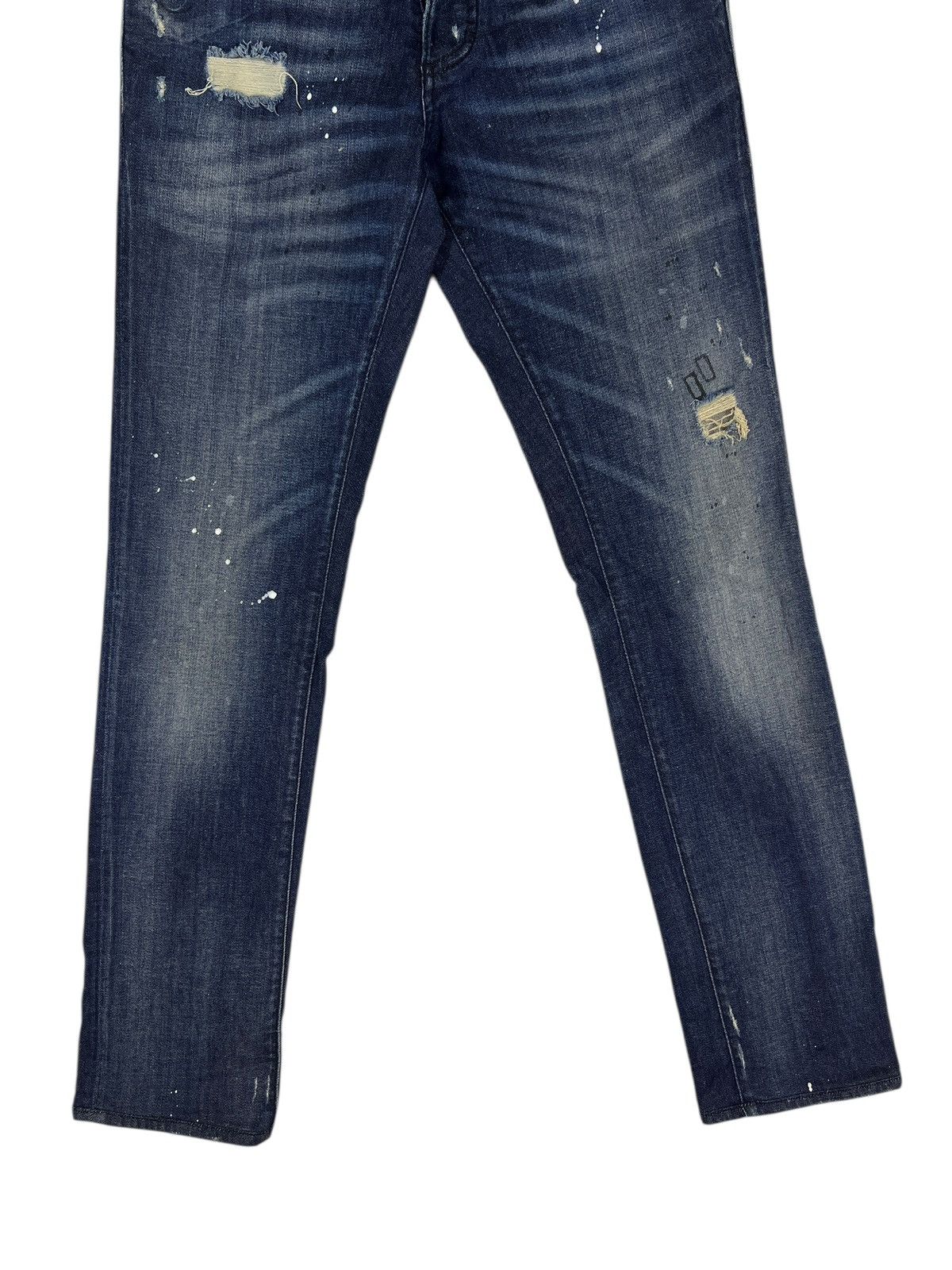 Dsquared2 🔥 Dsquared2 distressed denim jeans paint splatter Size US 31 - 5 Thumbnail