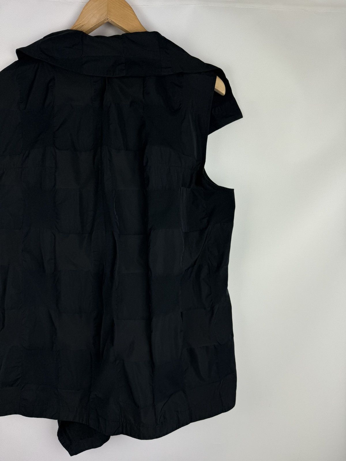 OSKA Oska Ladies Avant-garde Nylon Assymetrical Vest Jacket Gilet Size XL / US 12-14 / IT 48-50 - 12 Thumbnail