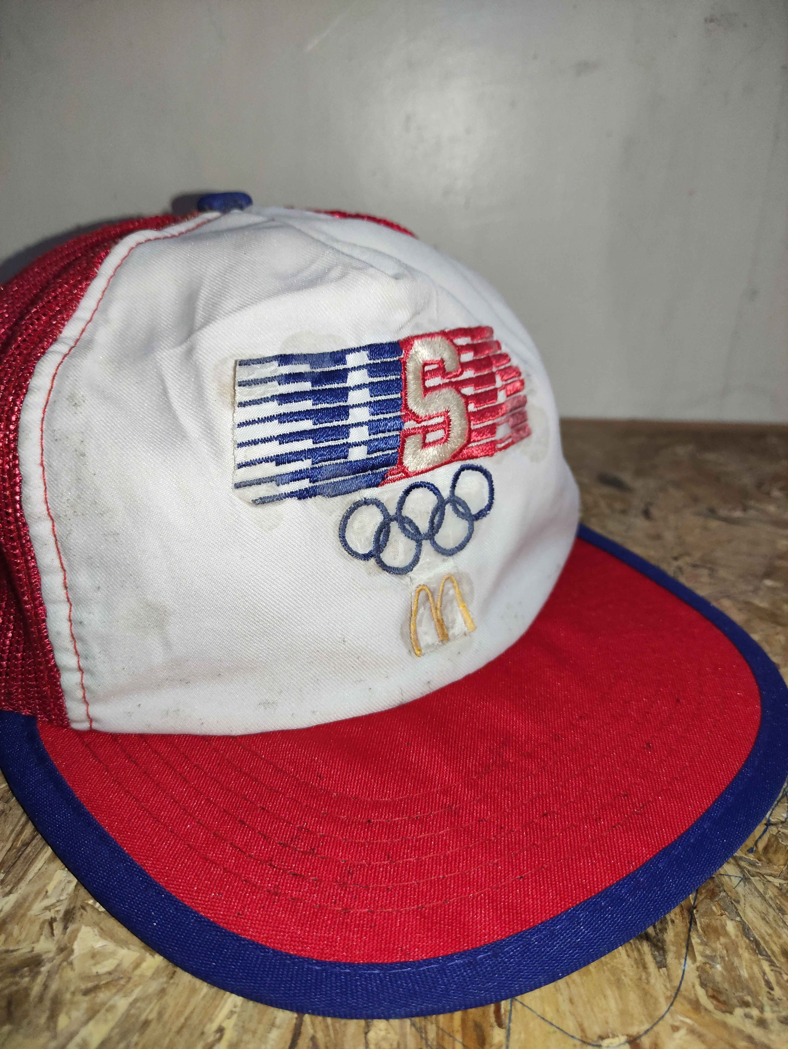 USA Olympics × Vintage Vintage 1984 McDonald’s USA Olympics Trucker Hat Cap Size ONE SIZE - 11 Thumbnail
