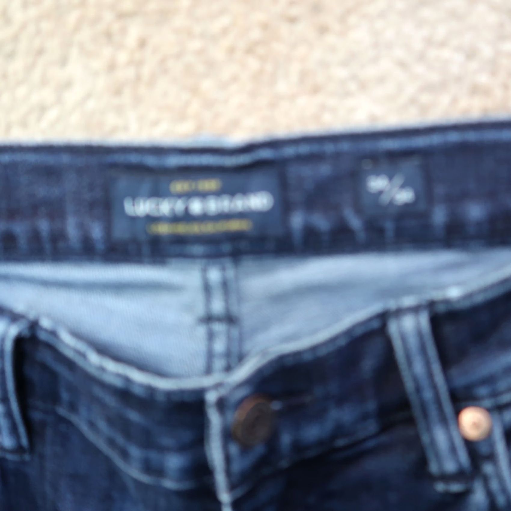 Lucky Brand Lucky Brand 363 Jeans Men 34x34 Denim Blue Straight 5-Pocket Zip Classic Inseam 34 Vintage: No? Size US 34 / EU 50 - 3 Thumbnail