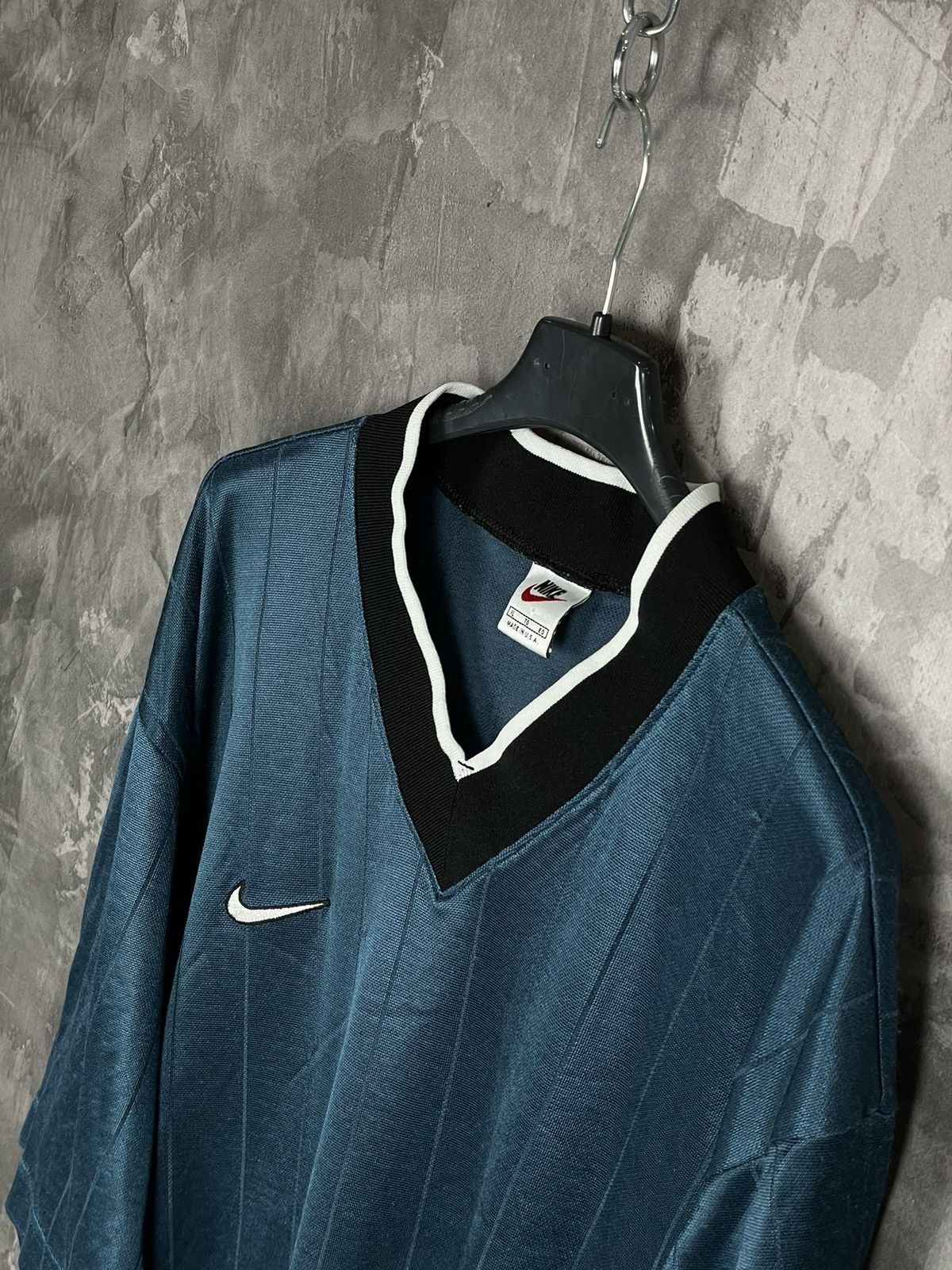 Nike × Vintage Nike Vintage Y2K 90s Swoosh Logo Tee Shirt t-shirt Size US XL / EU 56 / 4 - 6 Thumbnail