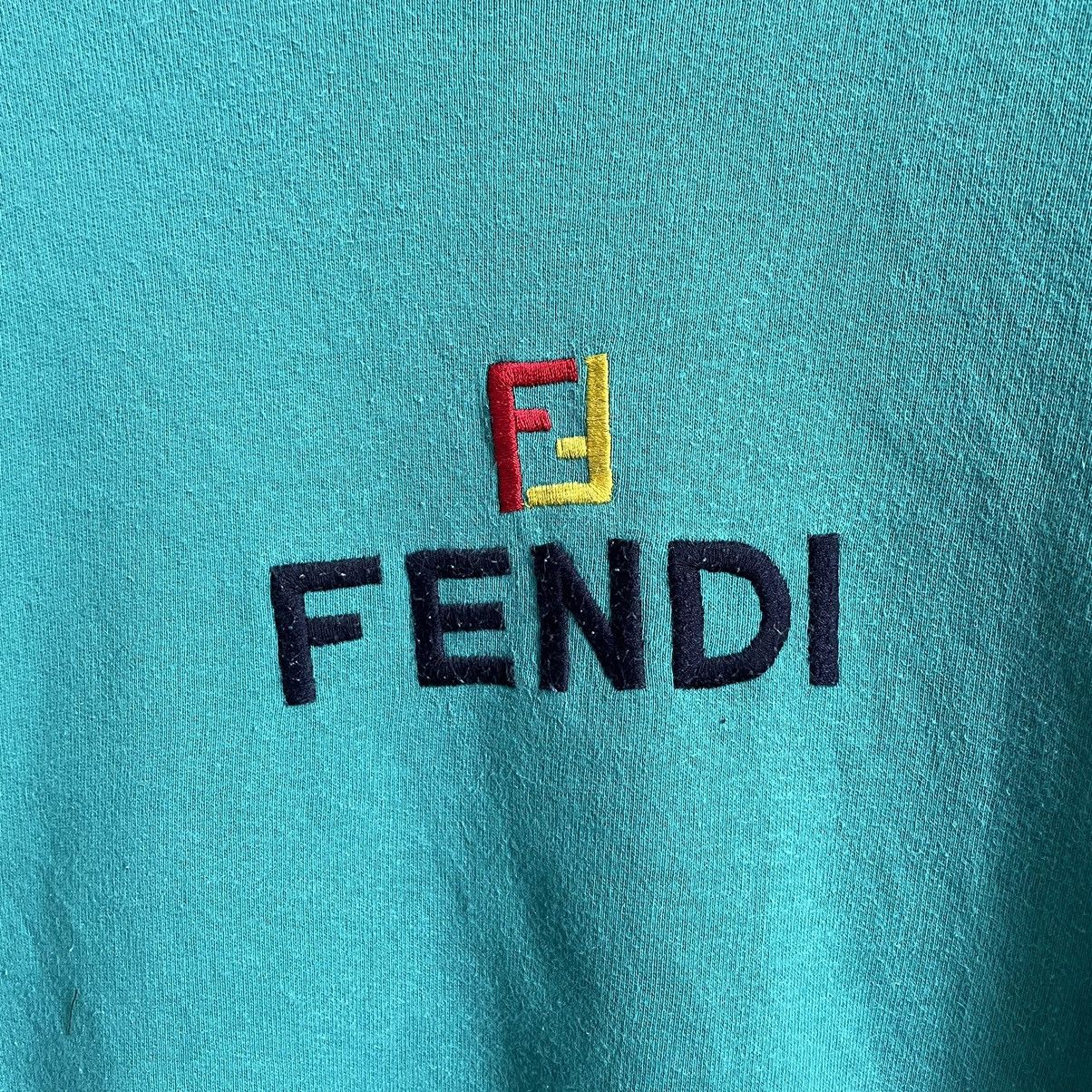 Fendi × Vintage Vintage Fendi Embroidered Logo Crewneck Size US M / EU 48-50 / 2 - 3 Thumbnail