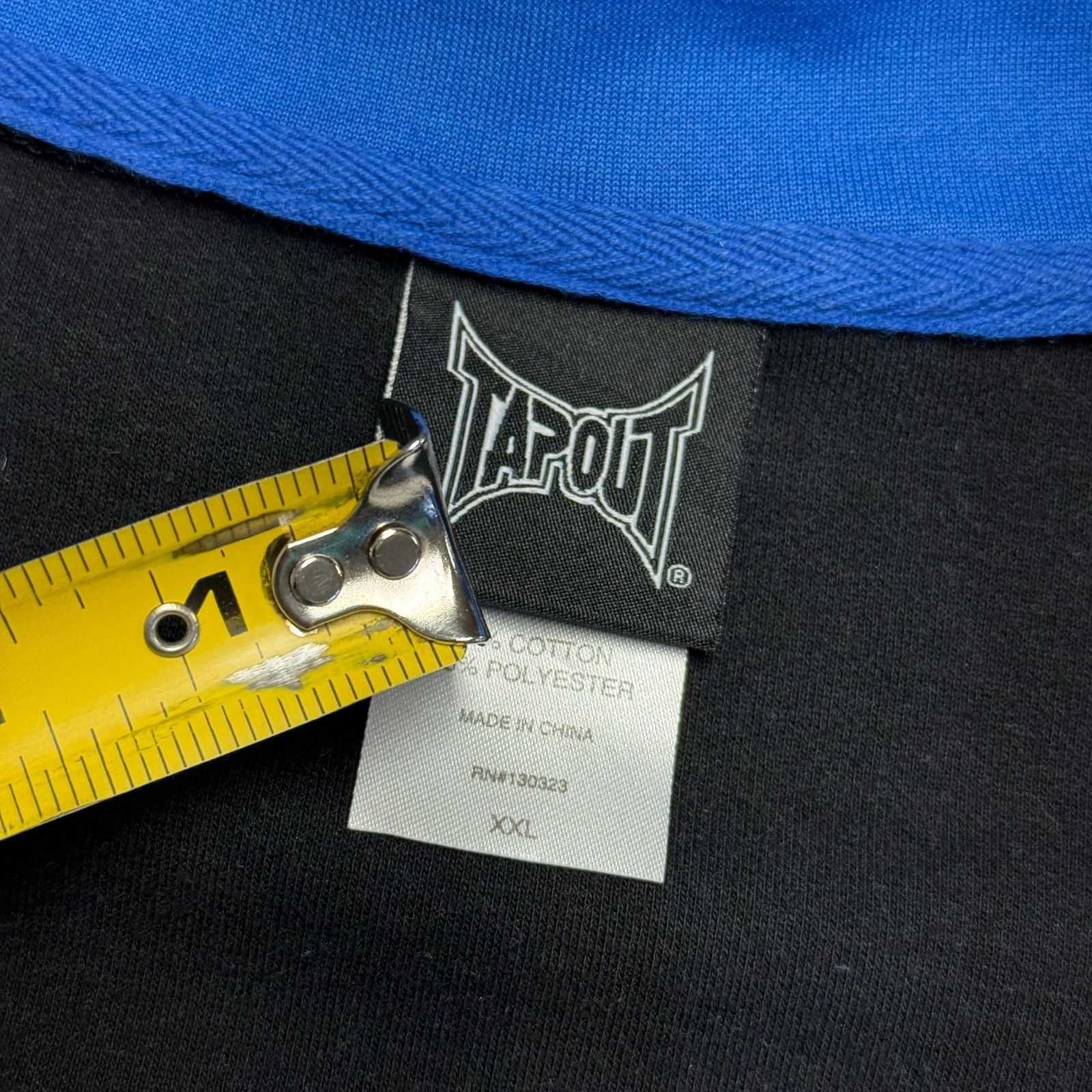 Tapout Tapout Sweatshirt Jacket Mens XXL 24x29 AOP Full Zip Grunge Size US XXL / EU 58 / 5 - 10 Thumbnail
