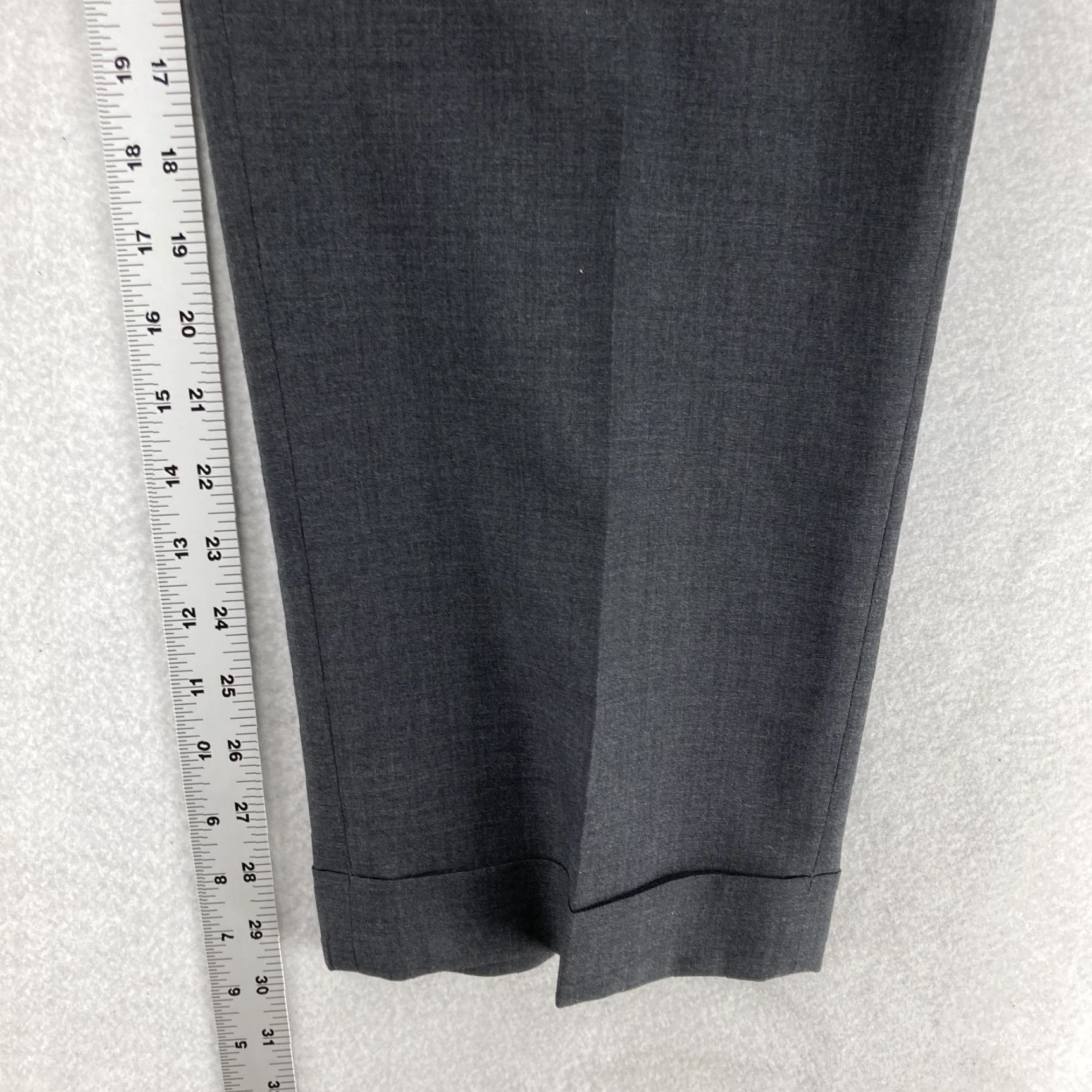 Ralph Lauren Lauren Ralph Lauren Pants Mens 40x30 Gray Wool Pleated Cuffed Total Comfort Shirt? Size US 40 / EU 56 - 7 Thumbnail