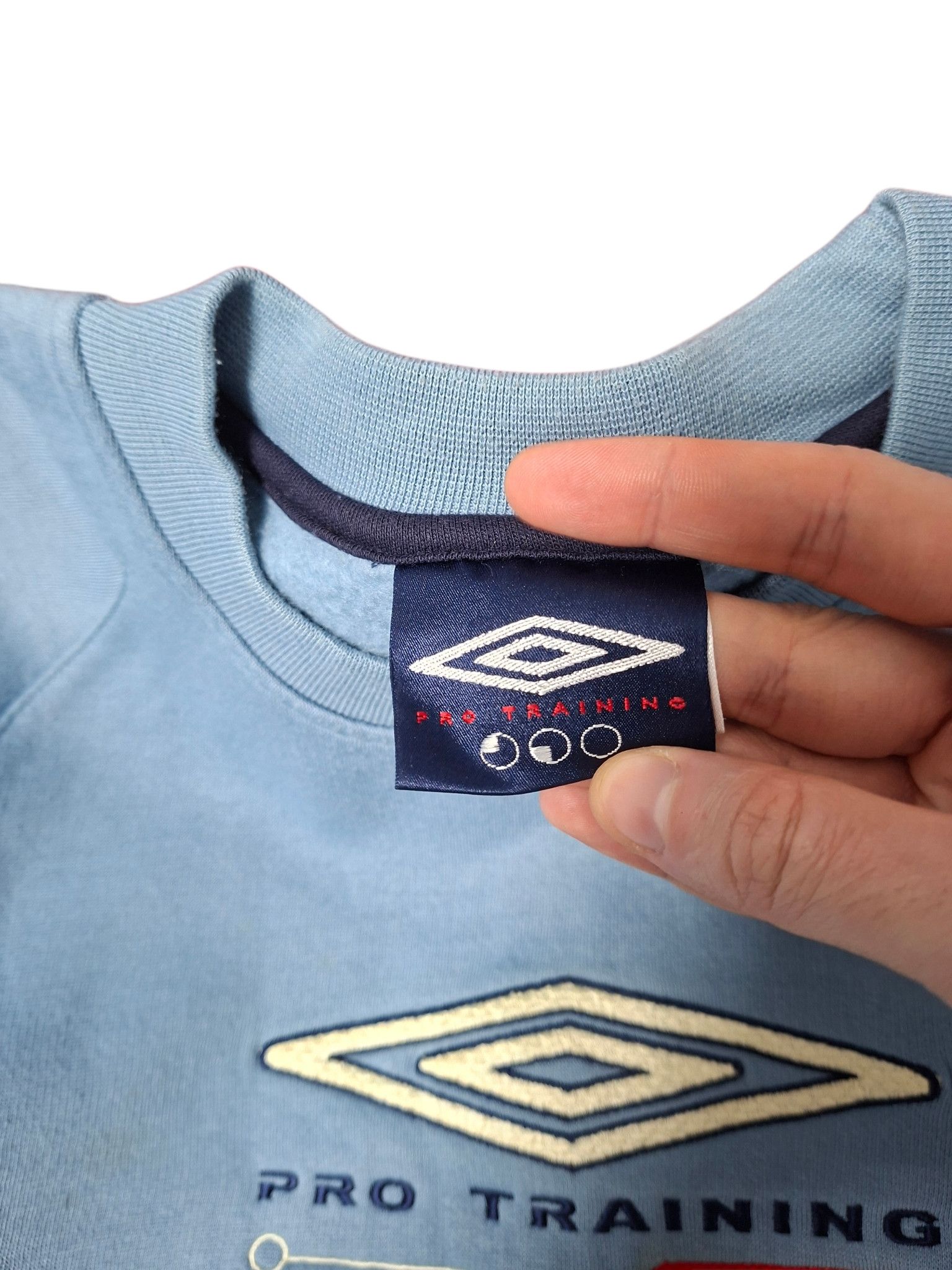 Umbro UMBRO PRO TRAINING VINTAGE BIG LOGO SWEATSHIRT Size US L / EU 52-54 / 3 - 4 Thumbnail