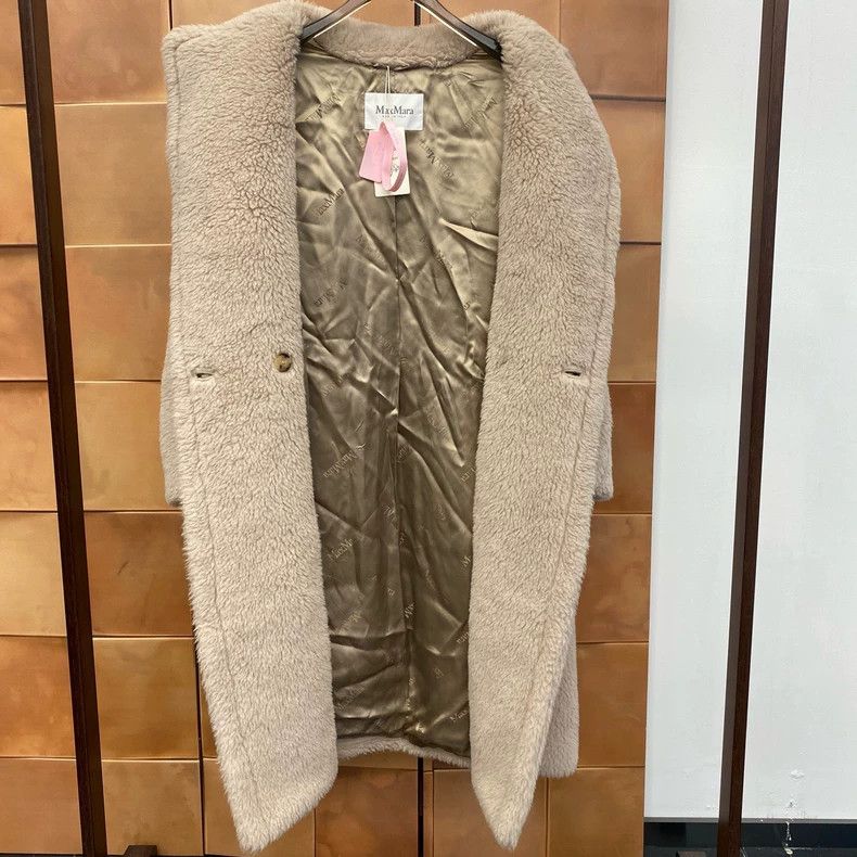 Max Mara Max Mara Sandy Alpaca Teddy Coat Size M / US 6-8 / IT 42-44 - 4 Thumbnail