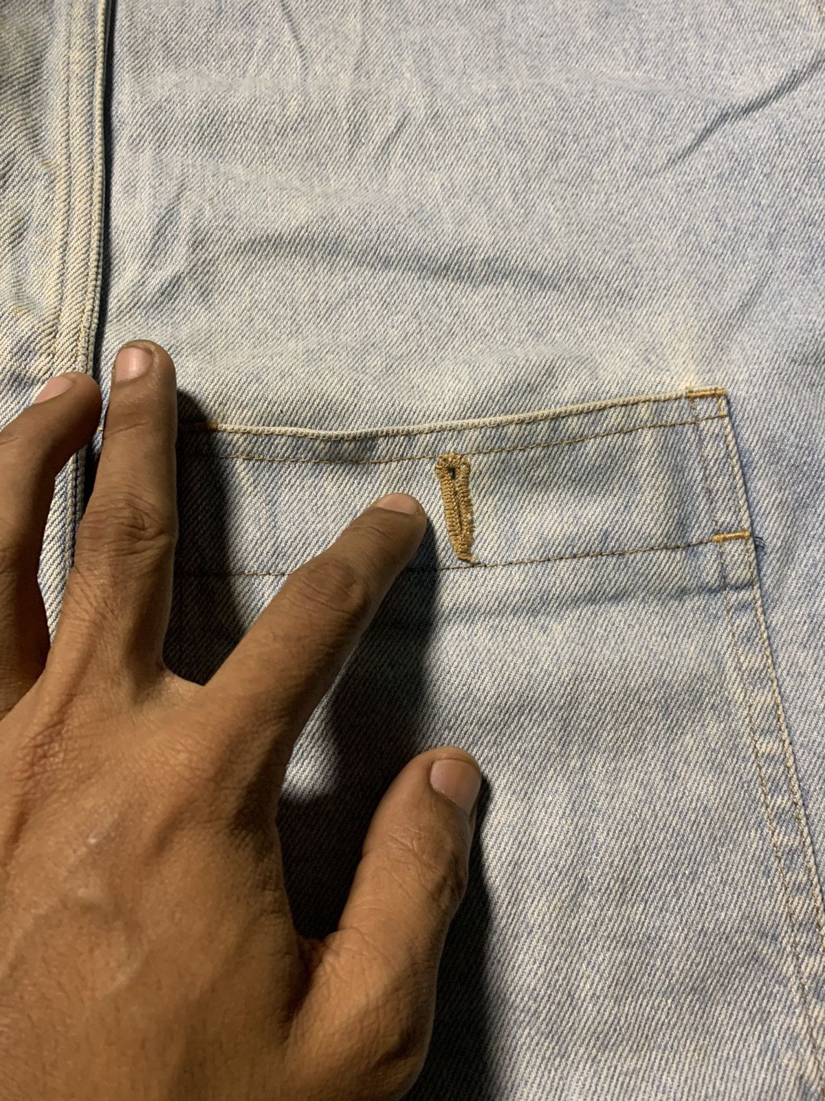 Marithe + Francois Girbaud 80s MARITHE FRANCOIS GIRBAUD DENIM JACKET BUCKLE SIDE Size US XL / EU 56 / 4 - 7 Thumbnail