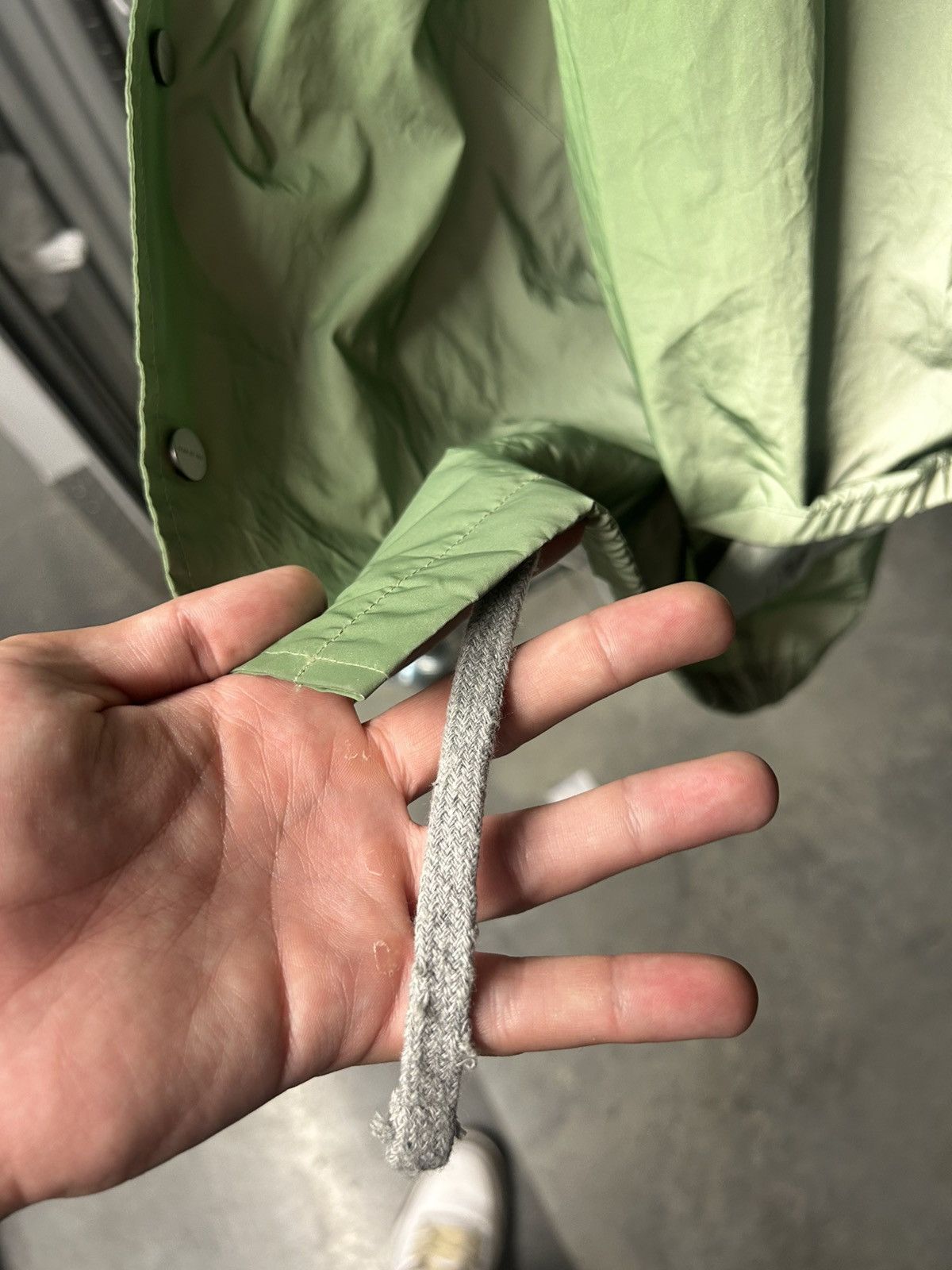 Fear of God Fear of God Sixth Collection Iridescent Green Coach Jacket Size US L / EU 52-54 / 3 - 4 Thumbnail