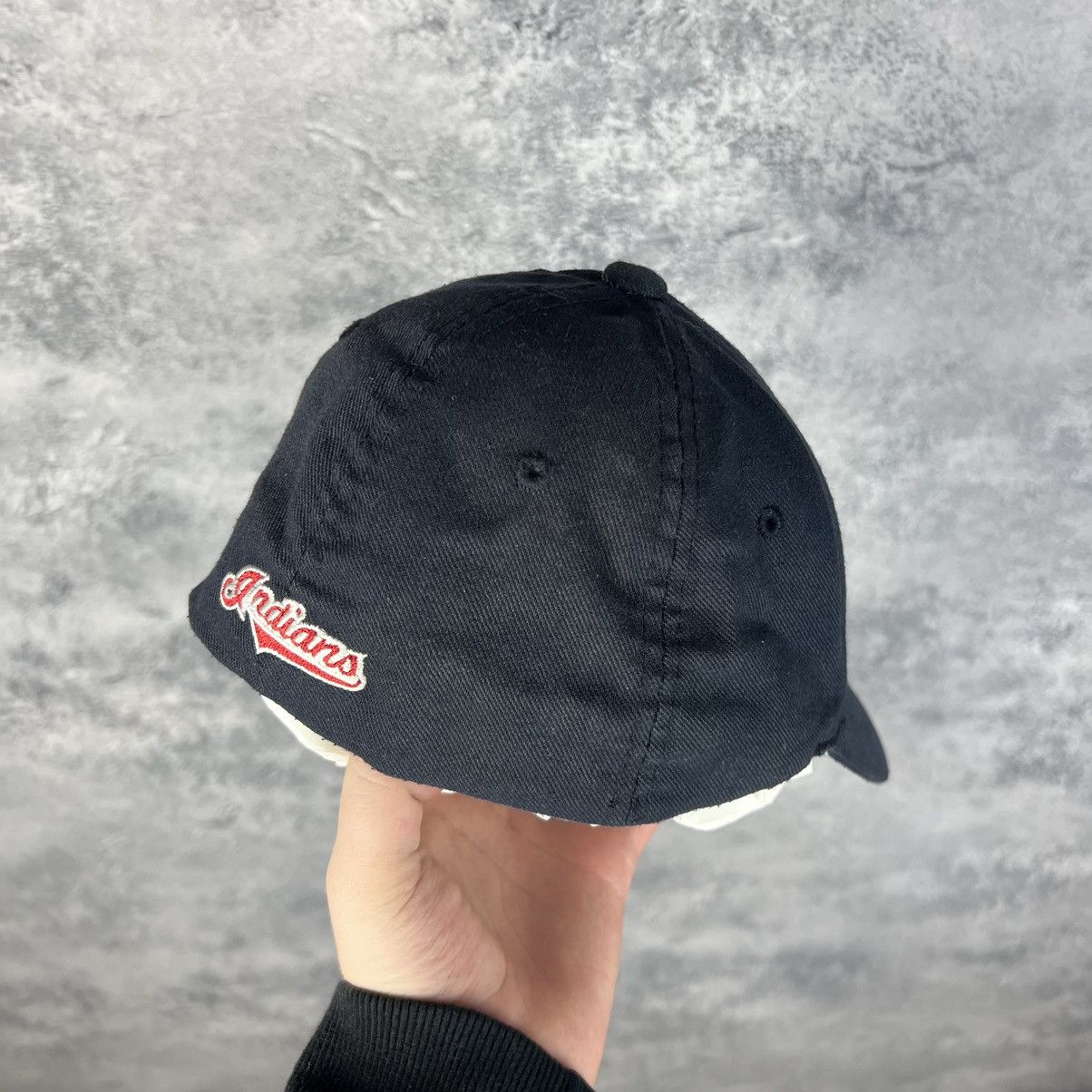MLB Cleveland Indians Vintage Cap Men's Blue One Size Size ONE SIZE - 7 Thumbnail
