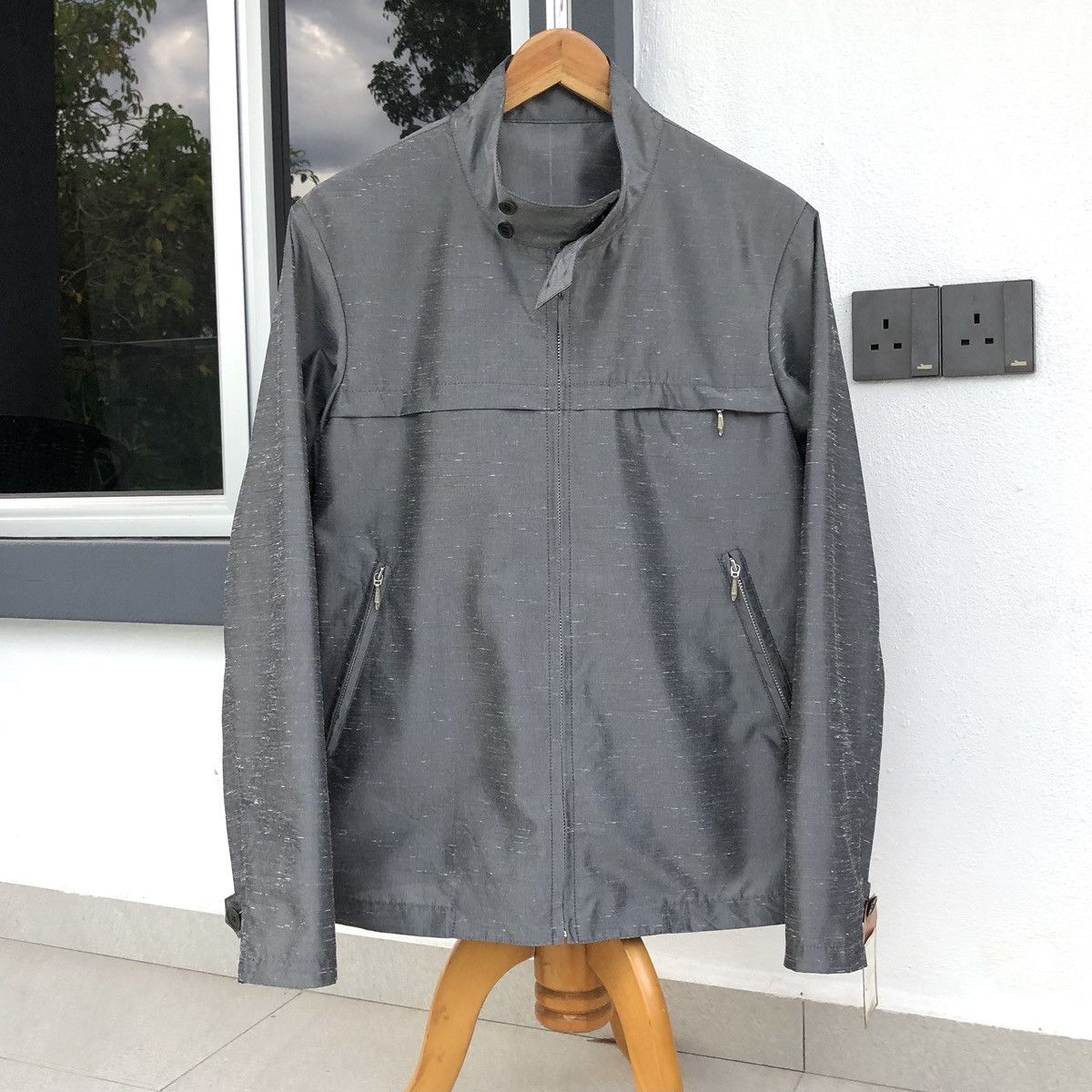 Katharine Hamnett London KATHARINE HAMNETT LONDON Men's Full Zip Jacket Size US L / EU 52-54 / 3 - 1 Thumbnail