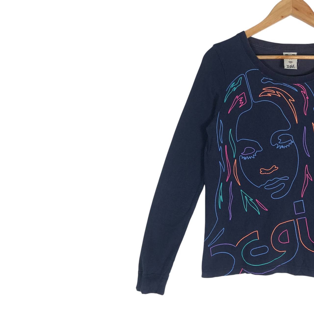 Japanese Brand X-Girl Long Sleeve T-Shirt Size US S / EU 44-46 / 1 - 3 Thumbnail