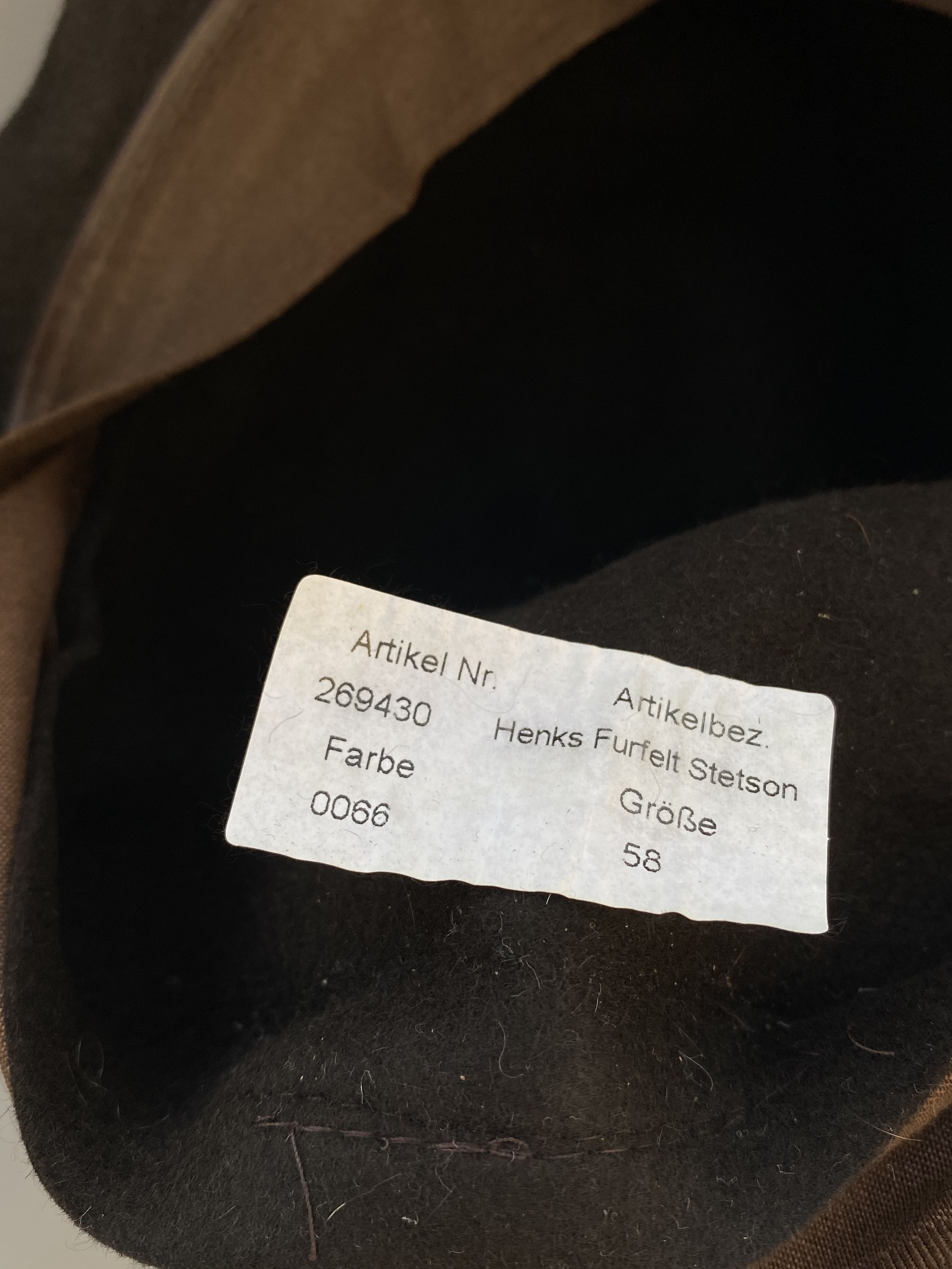 Designer × Stetson Stetson Henks Furfeit Wool Flat Cap Hat Size ONE SIZE - 5 Thumbnail