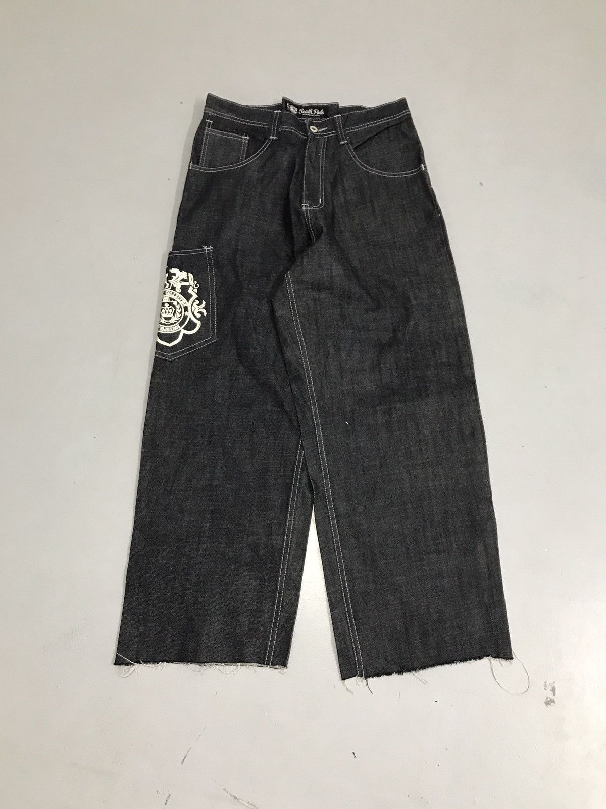 Southpole Vintage southpole crazy glittered printed baggy fit denim Size US 33 - 4 Thumbnail