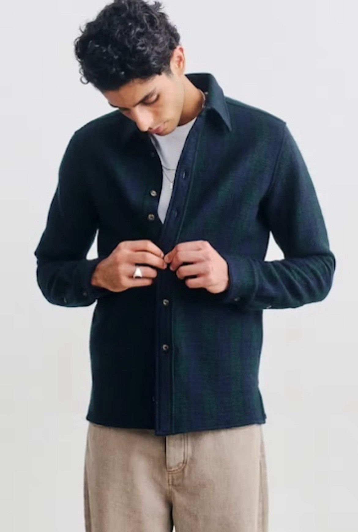 A Kind Of Guise Dullu Flannel Wool Shirt Size US XXL / EU 58 / 5 - 2 Thumbnail