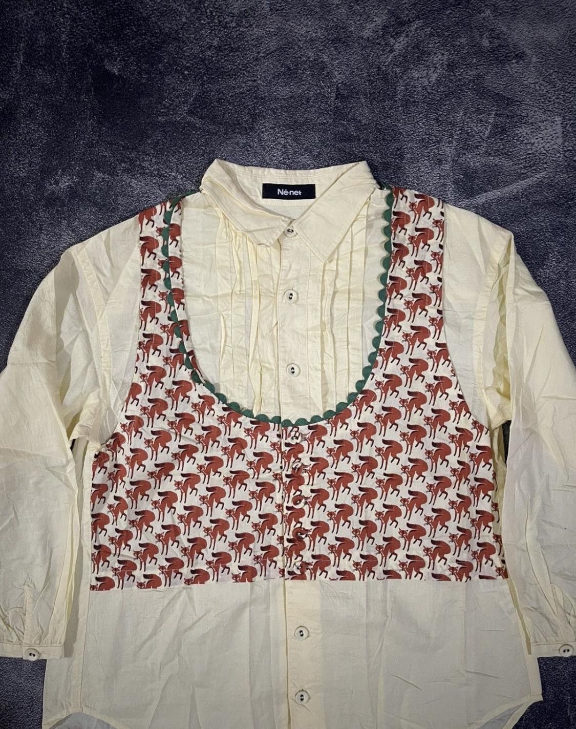 Ne-Net Ne Net By Issey Miyake X Biscuit Shirts Size M / US 6-8 / IT 42-44 - 3 Thumbnail