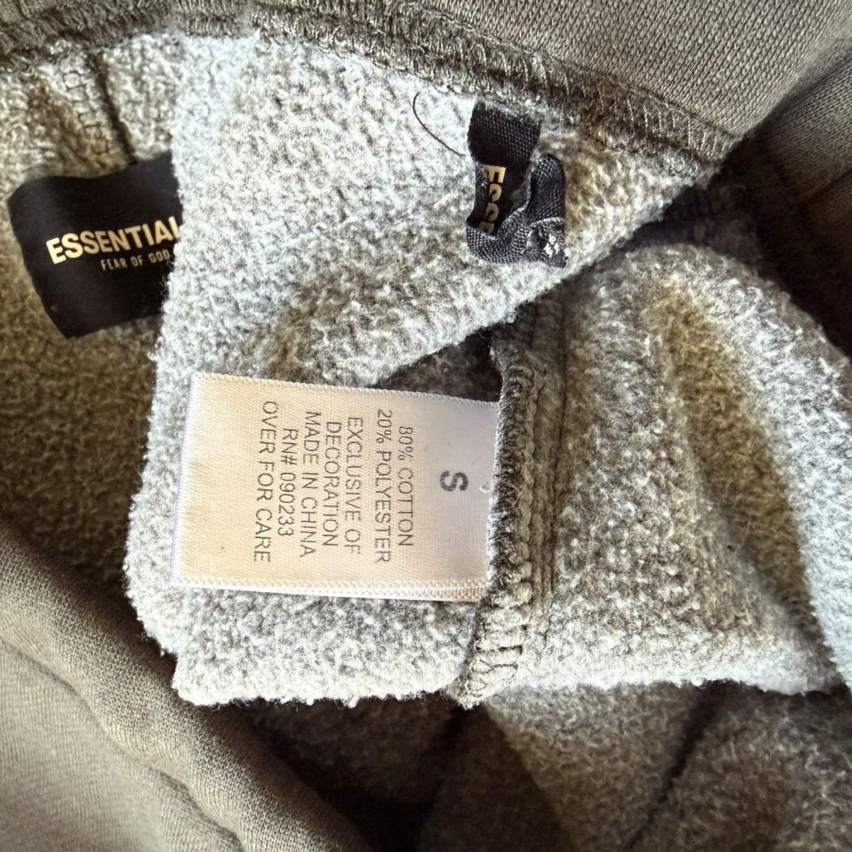 Fear of God Fear of God Essentials Black Ink Sweatpants Brand New Size US 30 / EU 46 - 4 Thumbnail