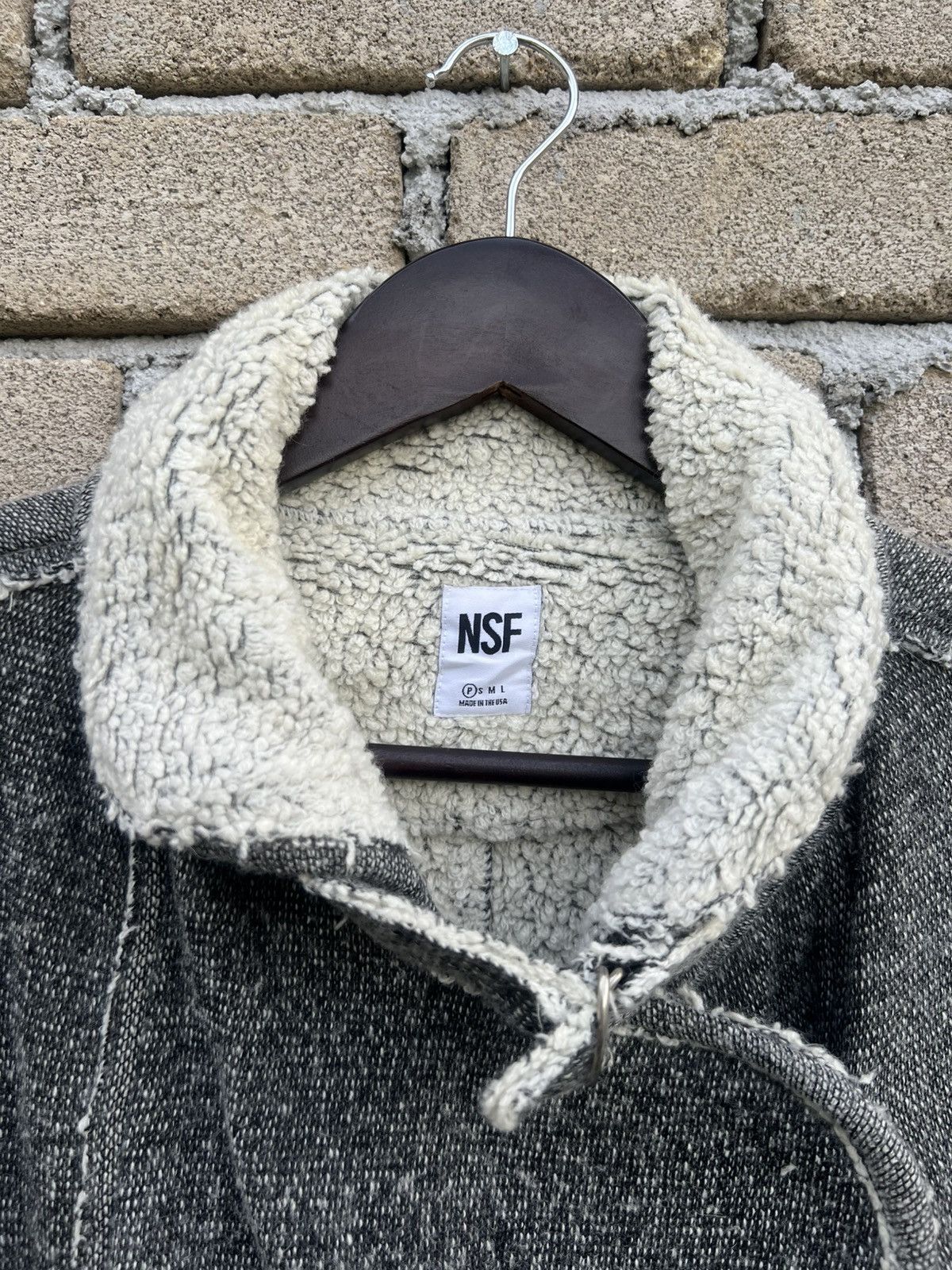 NSF NSF Fleece Cutoff Style Jacket Size S / US 4 / IT 40 - 5 Thumbnail