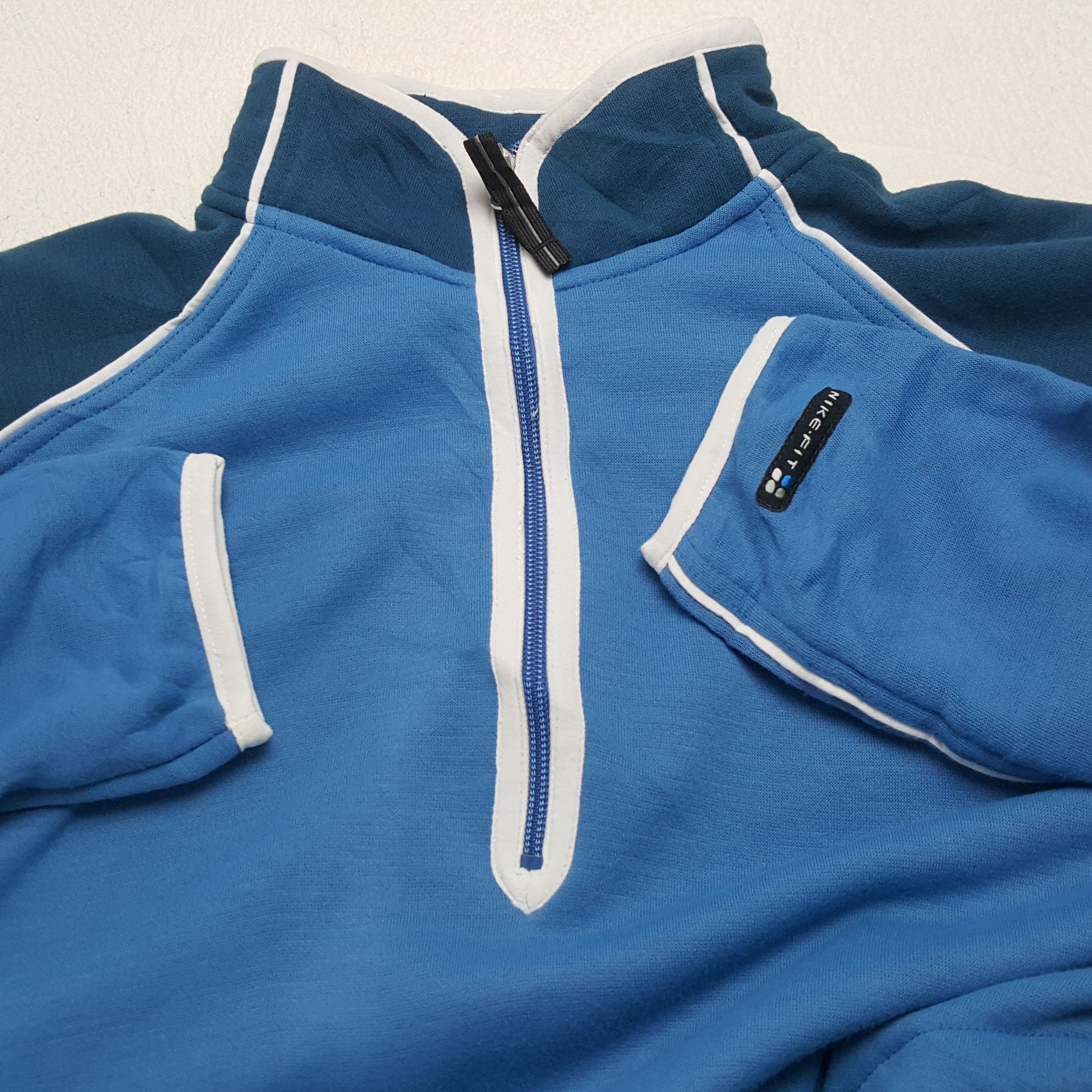 Nike × Vintage NIKE Court Half Zipper Sweater Sportswear Style Size M / US 6-8 / IT 42-44 - 8 Thumbnail