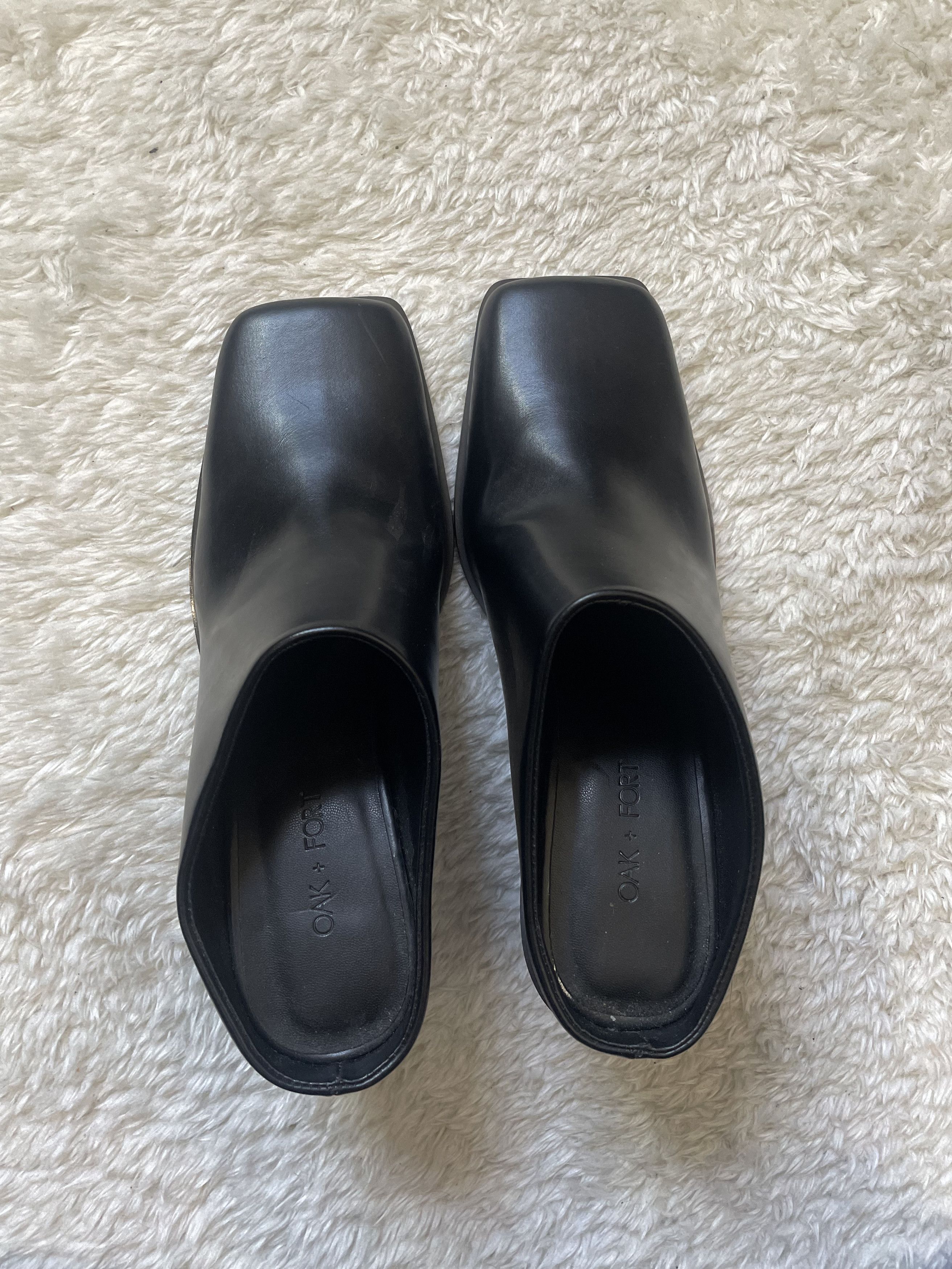 Oak + Fort Heeled Square Toe Mule Size US 5 / IT 35 - 2 Thumbnail