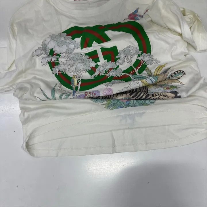 Gucci Gucci Tiger Print Loose Short Sleeve T-shirt-2507 Size XS / US 0-2 / IT 36-38 - 5 Thumbnail
