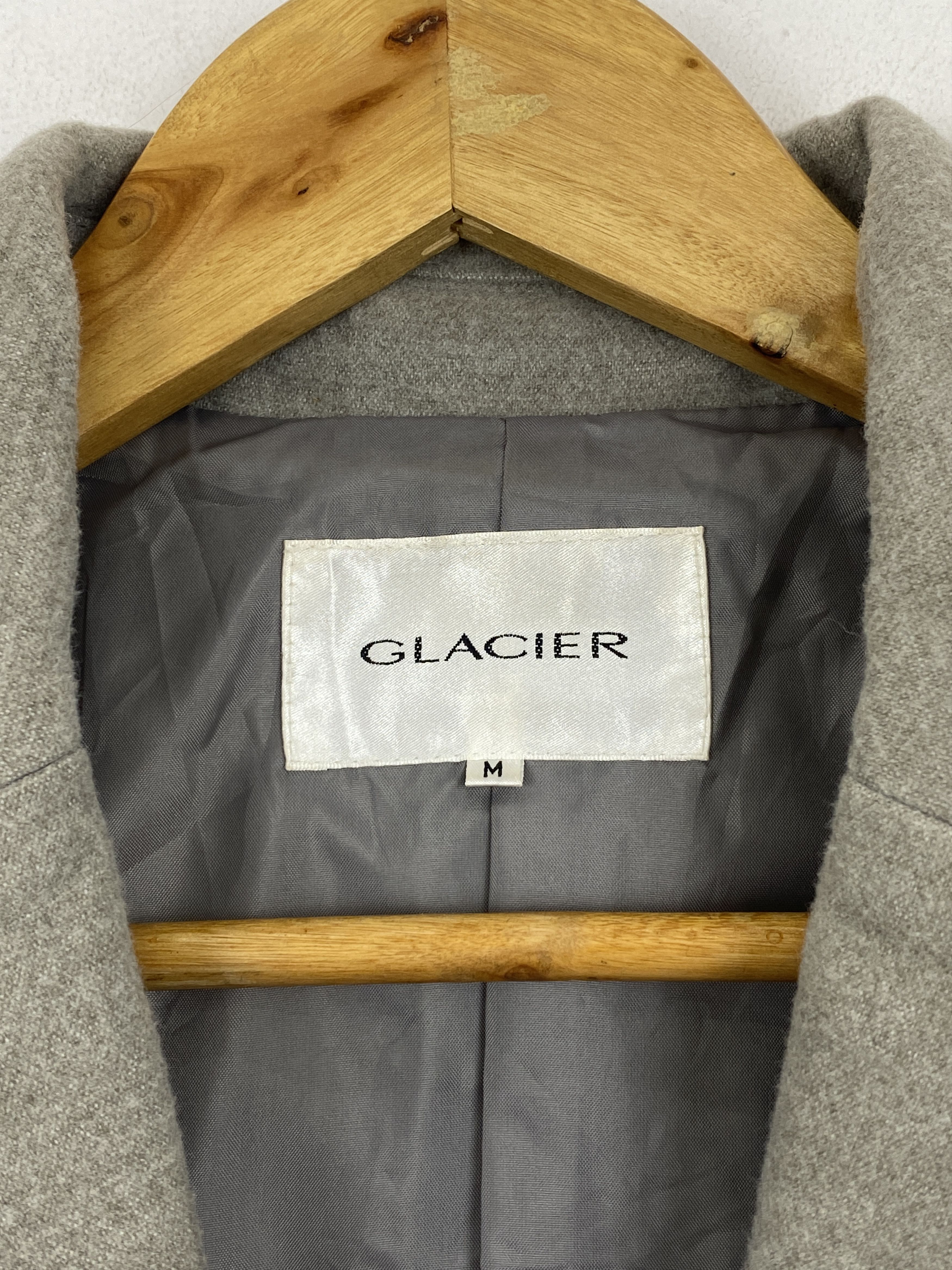 Japanese Brand Vtg Japanese Brand Glacier Button Up Gray Coat Jacket JA0068 Size US M / EU 48-50 / 2 - 7 Thumbnail