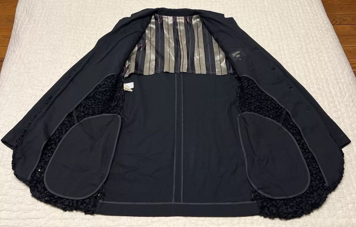 Gaultier Homme Objet × Jean Paul Gaultier Jean Paul Gaultier Homme Ruffle Blazer Men’s 48 Archive JPG Size 38R - 6 Thumbnail