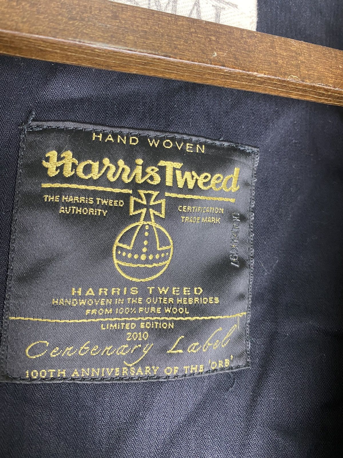 Harris Tweed × Japanese Brand Limited Edition 2010 Harris Tweed 100Th Anniversary Vest Size US L / EU 52-54 / 3 - 6 Thumbnail