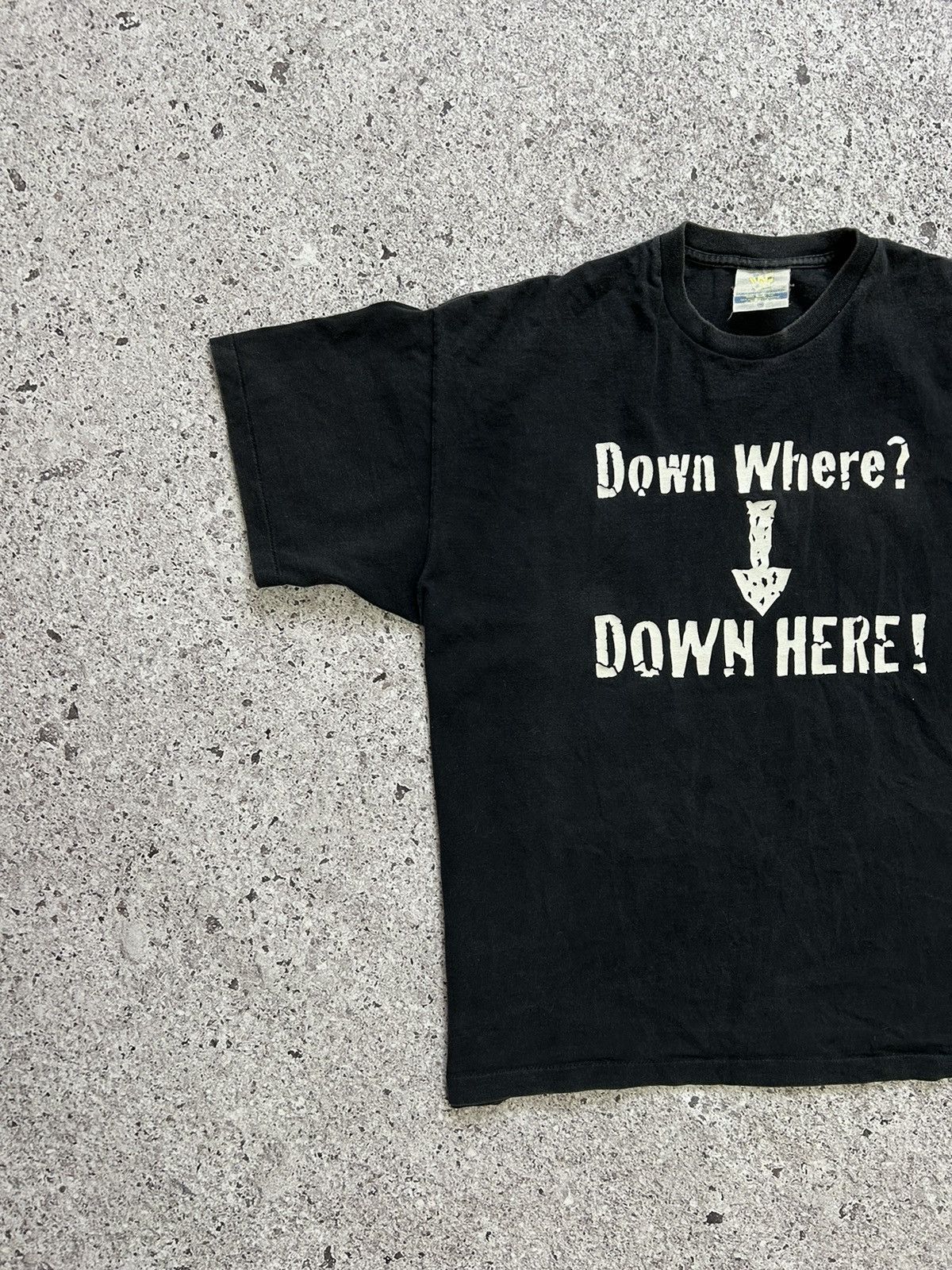 Vintage × WWE × WWF Vintage 1998 D-Generation X Down Where Down Here WWF WWE Tee Size US XL / EU 56 / 4 - 5 Thumbnail