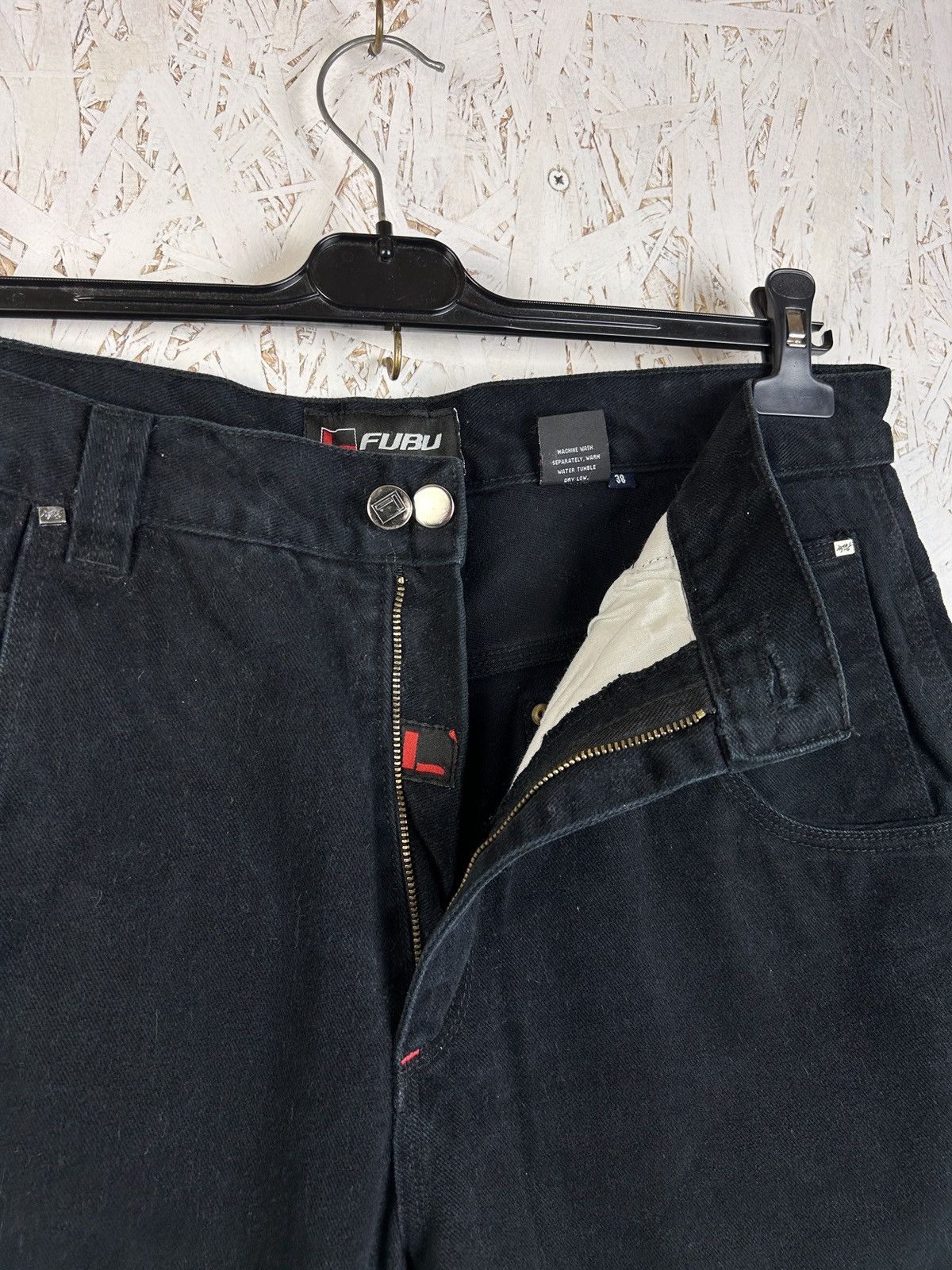 Fubu 90s Vintage Fubu Heavy Denim Carpenter Jeans Size 38 Size US 38 / EU 54 - 11 Thumbnail