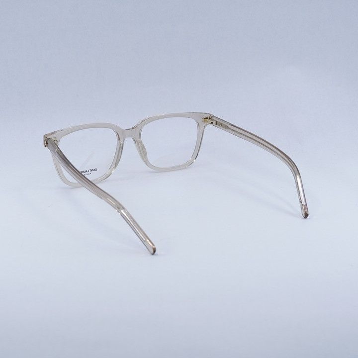 Saint Laurent Paris Saint Laurent SLM110 007 Eyeglasses Transparent Nude 53mm Size ONE SIZE - 9 Thumbnail