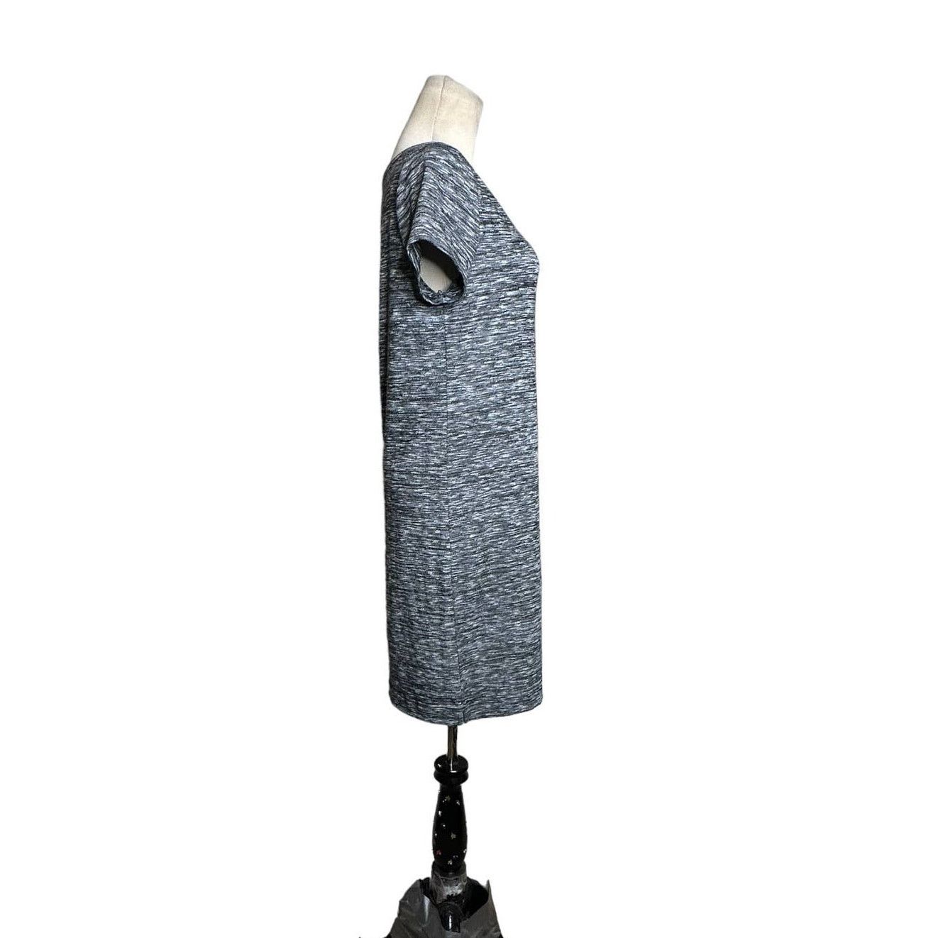 Loft Loft gray marbled mini T Shirt dress size Small Size S / US 4 / IT 40 - 7 Thumbnail