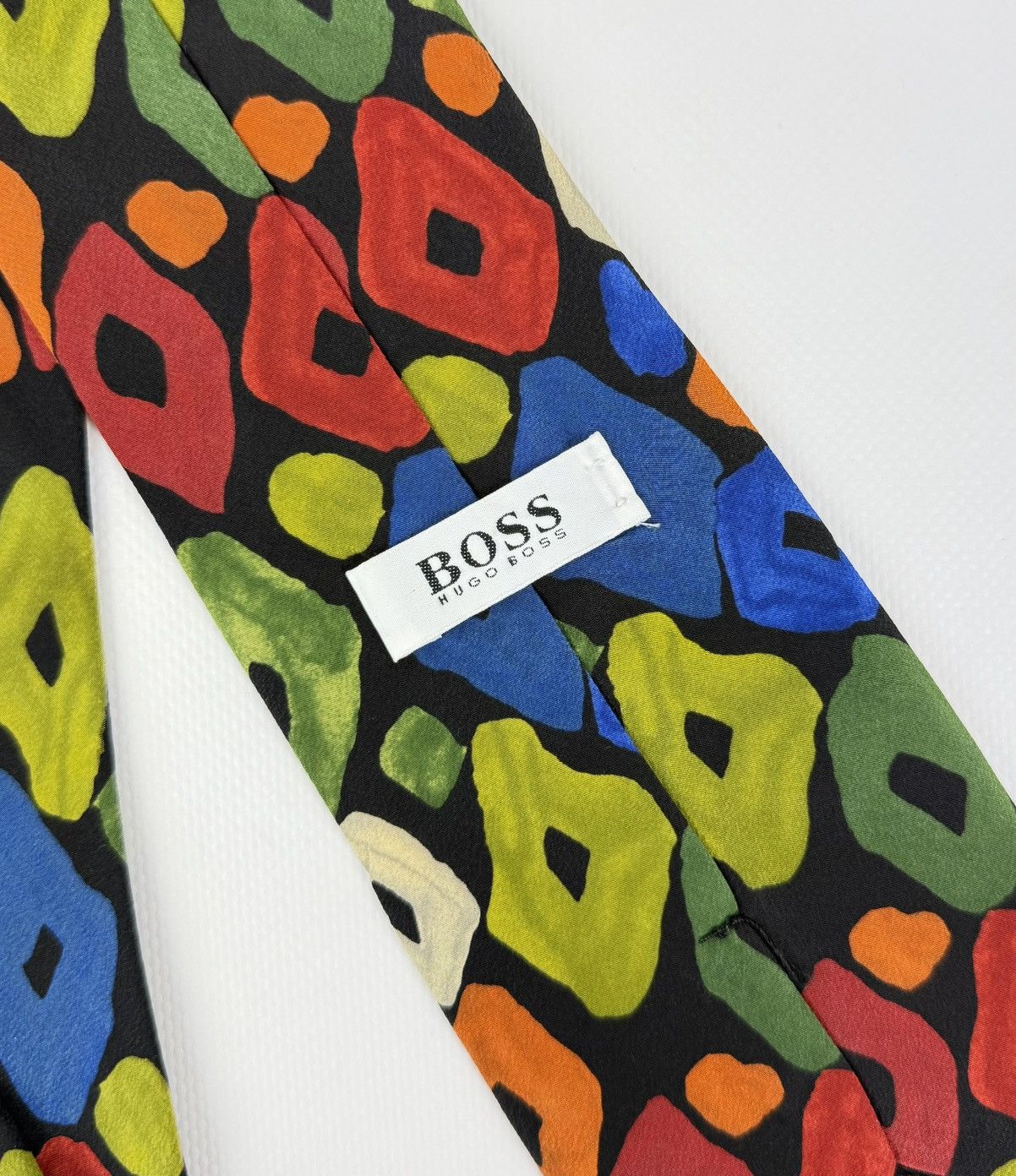 Hugo Boss Hugo Boss 100% silk Tie Avant Garde Necktie for Men Top Size ONE SIZE - 8 Thumbnail