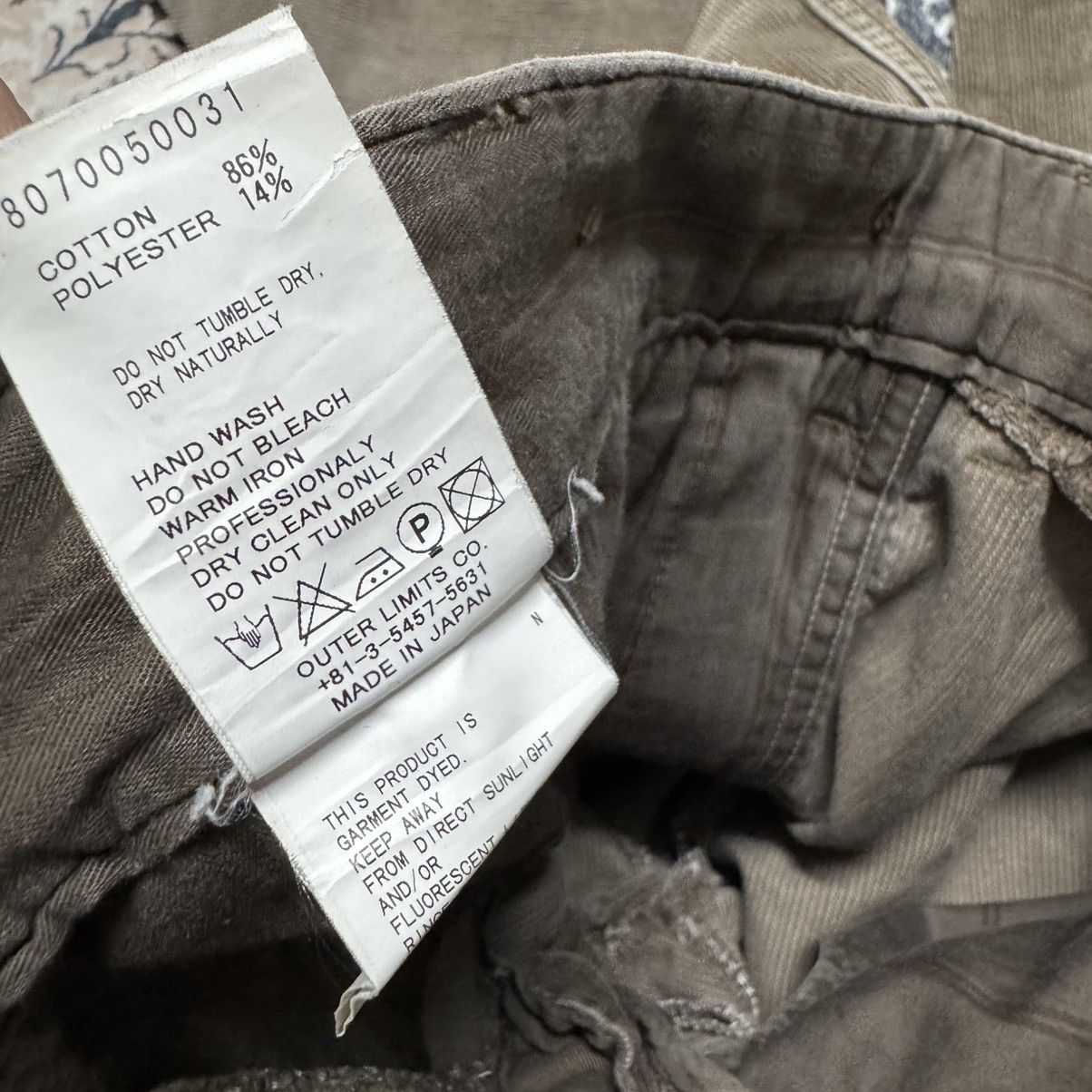 Nigel Cabourn Vintage Nigel Cabourn Brown Corduroy Military Pants Size US 34 / EU 50 - 24 Thumbnail