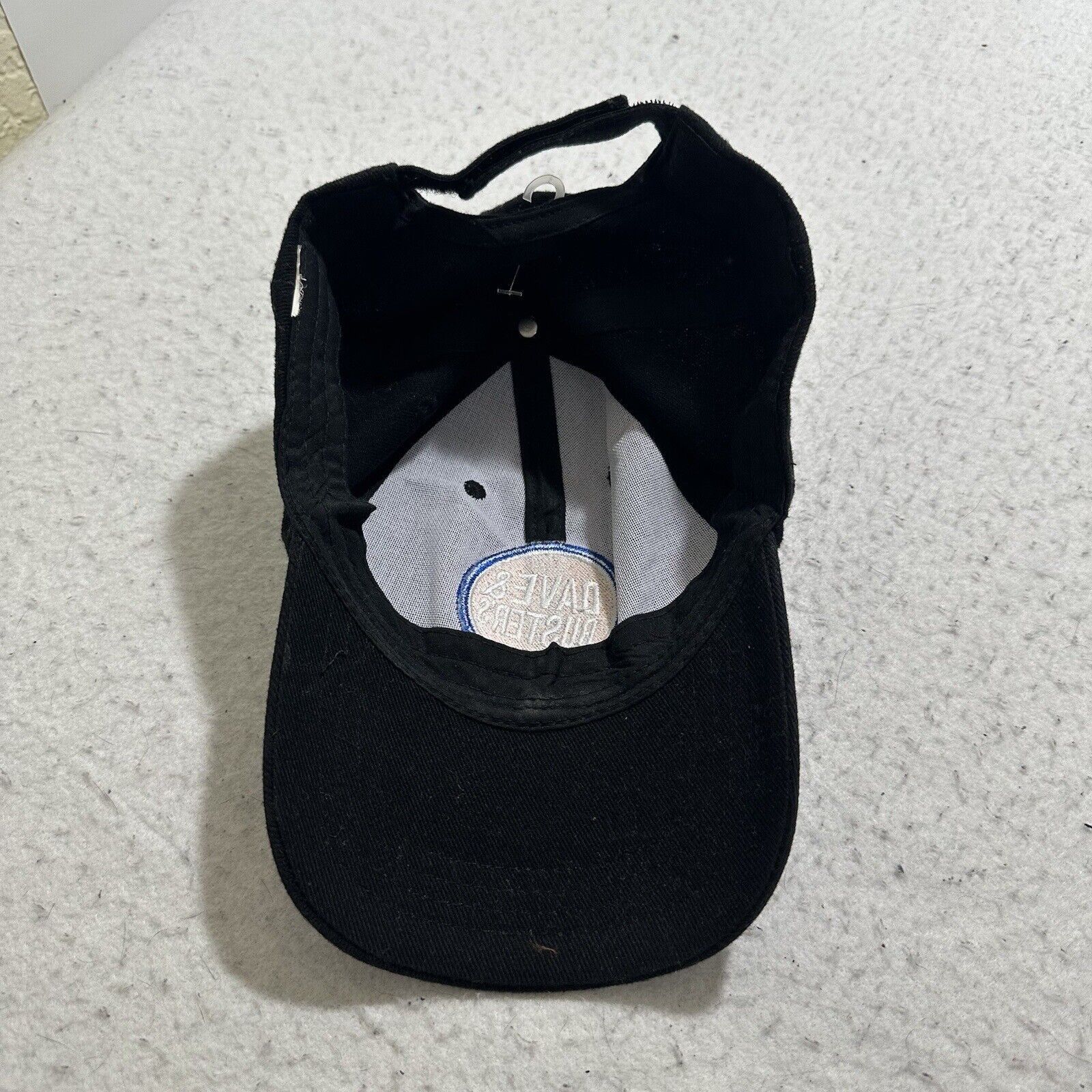 Other Dave & Buster's Winner Adjustable Baseball Hat Black Size ONE SIZE - 8 Thumbnail