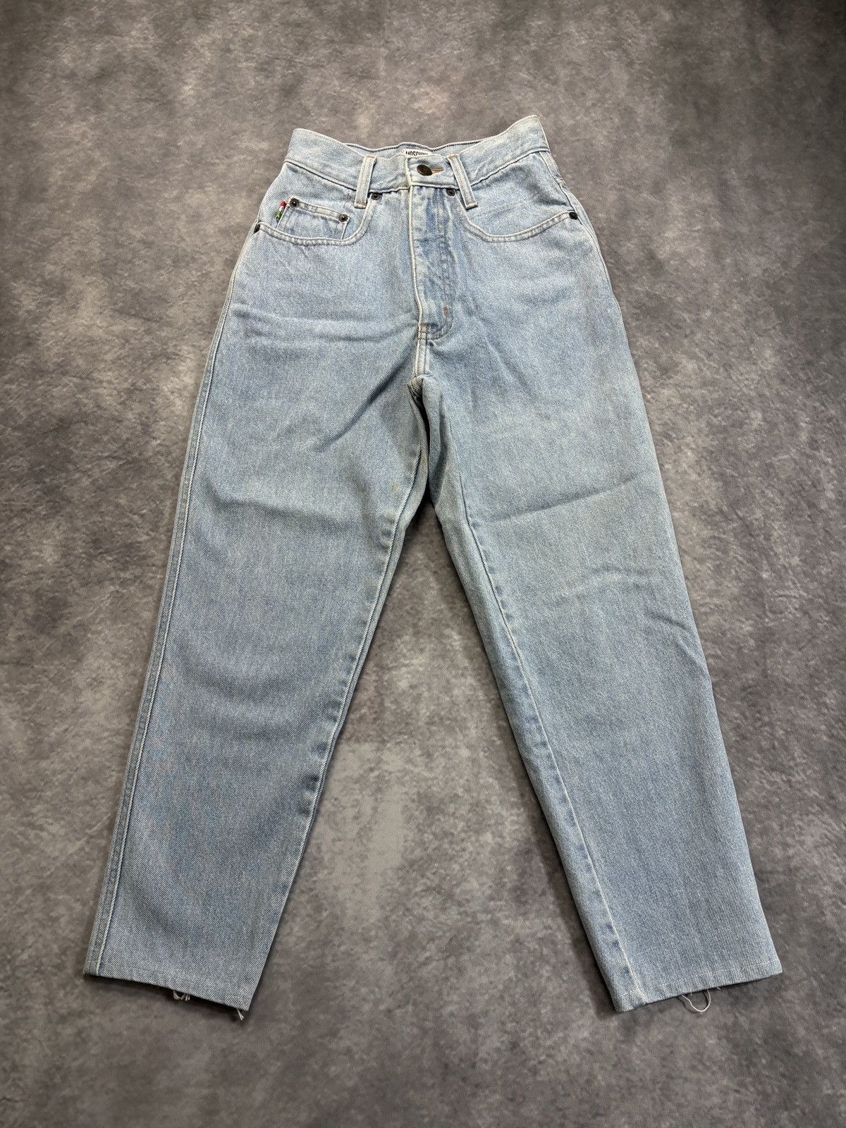 Moschino × Vintage Vintage Moschino Jeans 1990s 2000s Made in USA Denim Pants Size 27" / US 4 / IT 40 - 1 Thumbnail