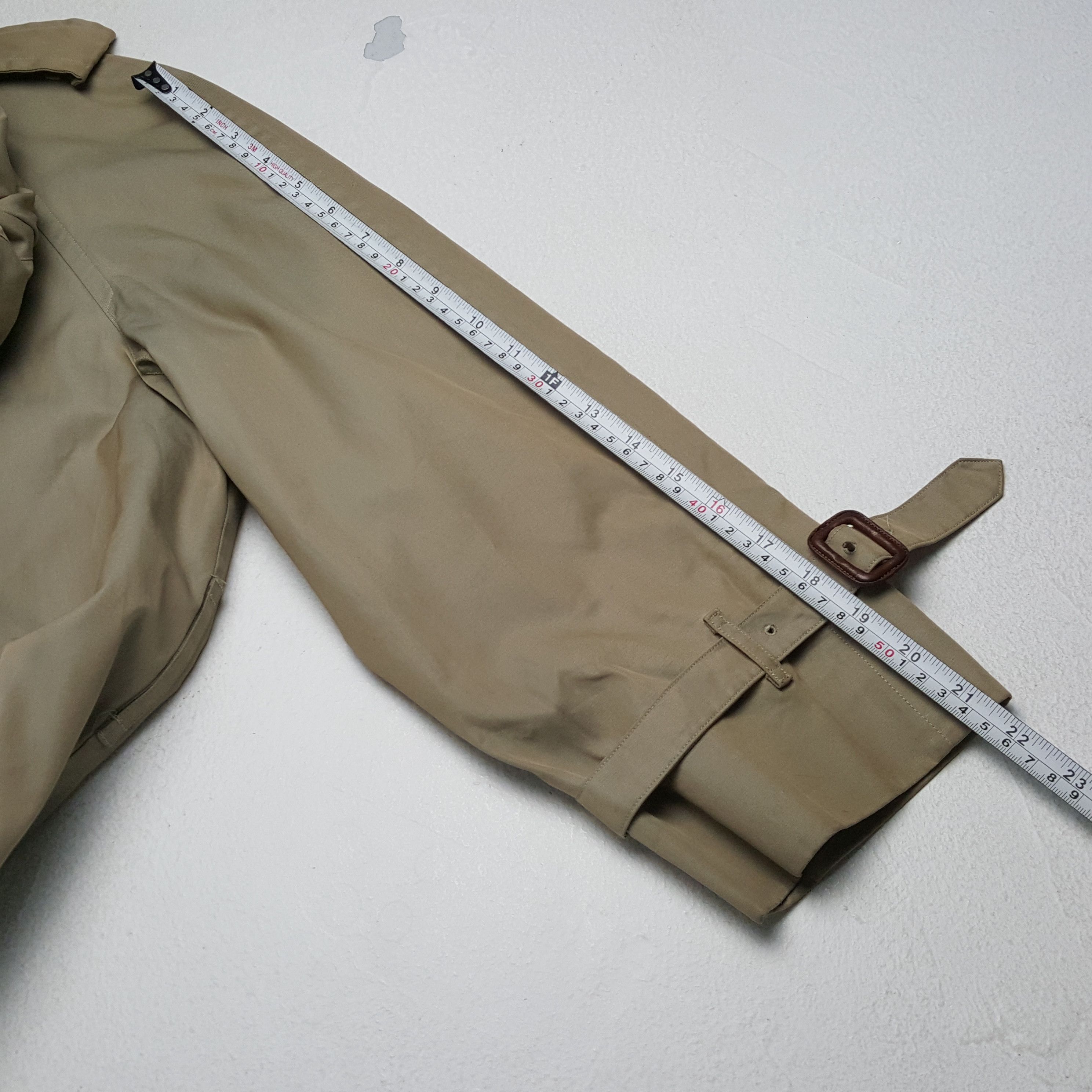Burberry × Vintage BURBERRYS Luxury Brand Winter Fashion Trench Coat Jacket Size US M / EU 48-50 / 2 - 6 Thumbnail