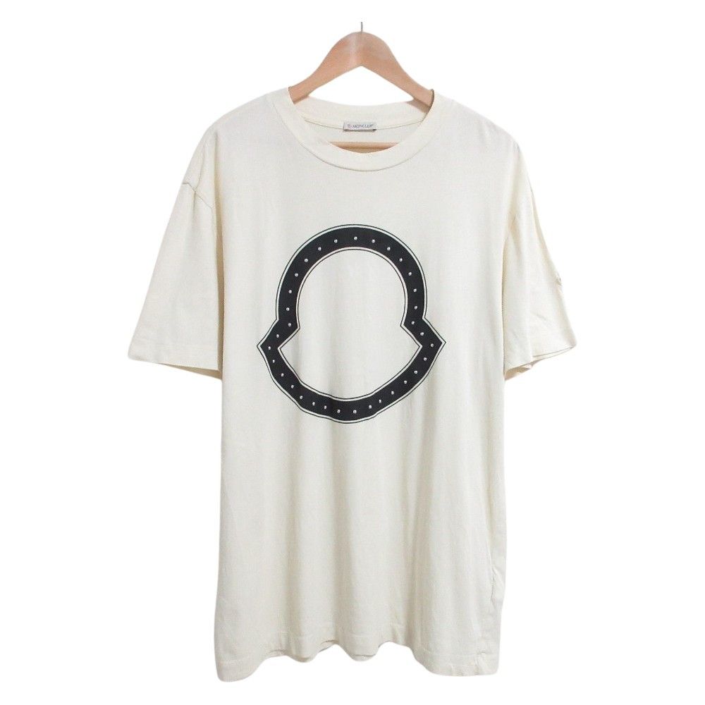 Moncler Moncler Moncler SS TSHIRT Cotton Tshirt Textile T-Shirts H10918C00015 DUTY FREE for USA Size ONE SIZE - 1 Thumbnail