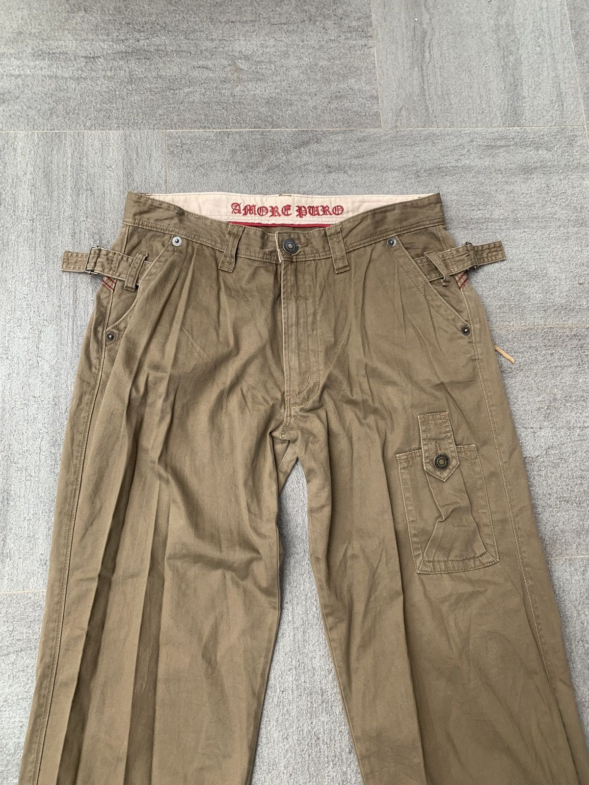 Japanese Brand Amore Duro Loose Pants Size US 34 / EU 50 - 2 Thumbnail