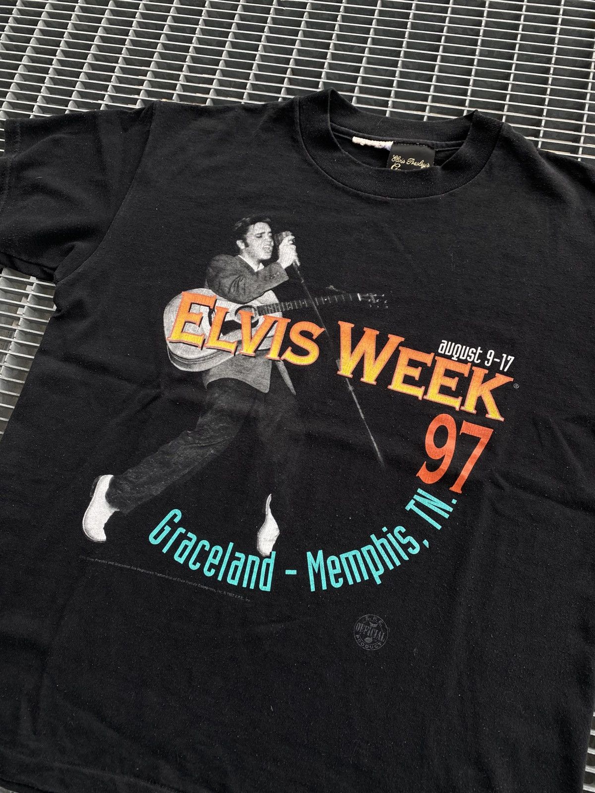 Band Tees Elvis Week Graceland Presley Promo T-Shirt Size US M / EU 48-50 / 2 - 2 Thumbnail