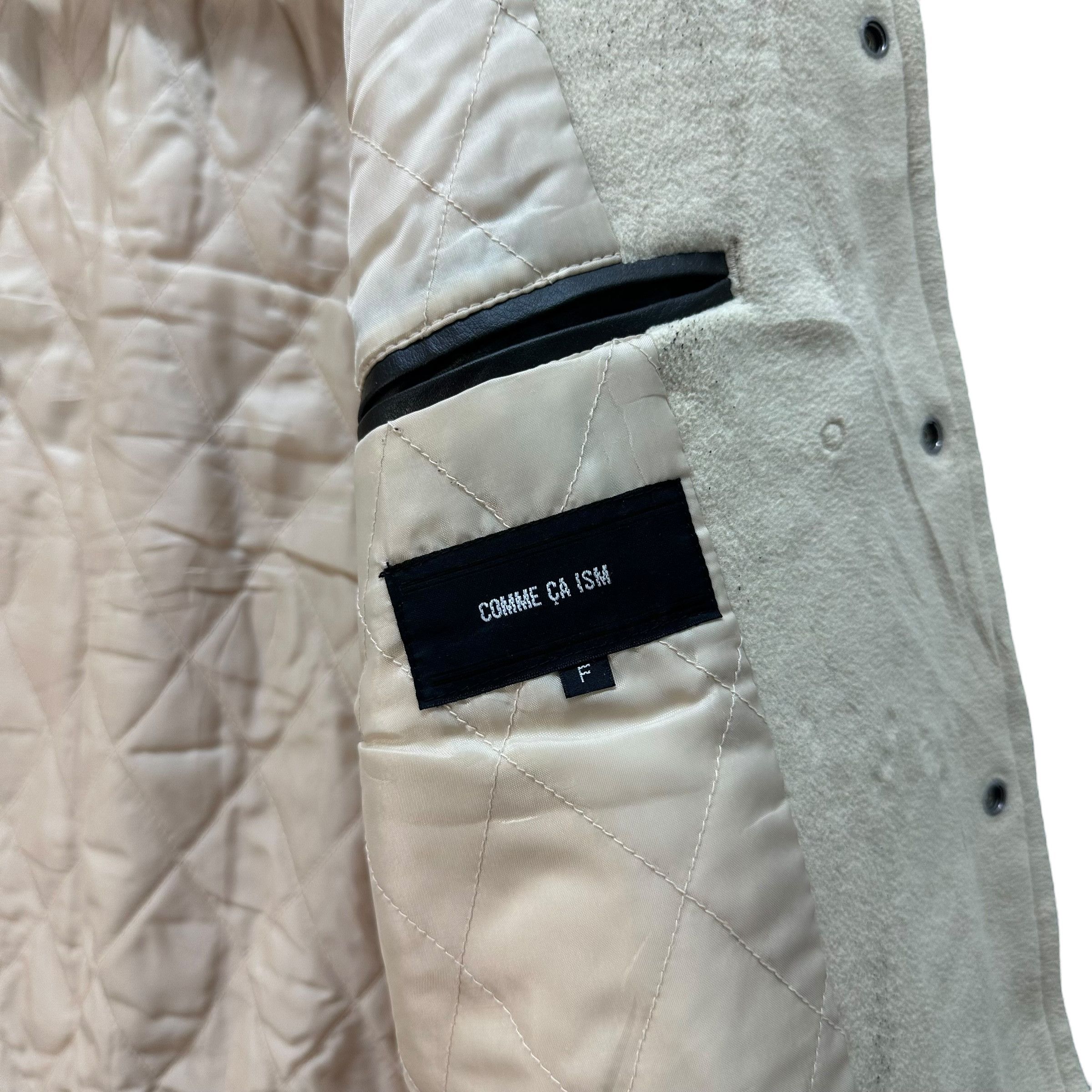Comme Ca Ism COMME CA ISM EMBROIDERY BIG LOGO VARSITY JACKET #8794-026 Size US L / EU 52-54 / 3 - 11 Thumbnail