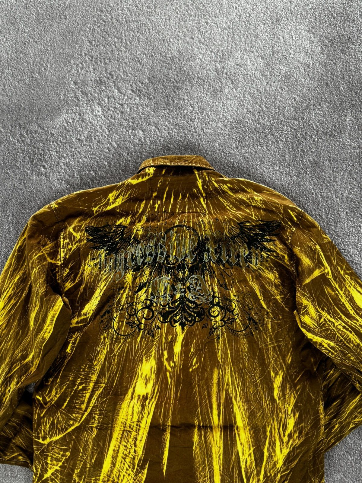 Affliction Crazy Vintage Y2K Affliction Style Shirt Button Up Grunge Size US M / EU 48-50 / 2 - 10 Thumbnail