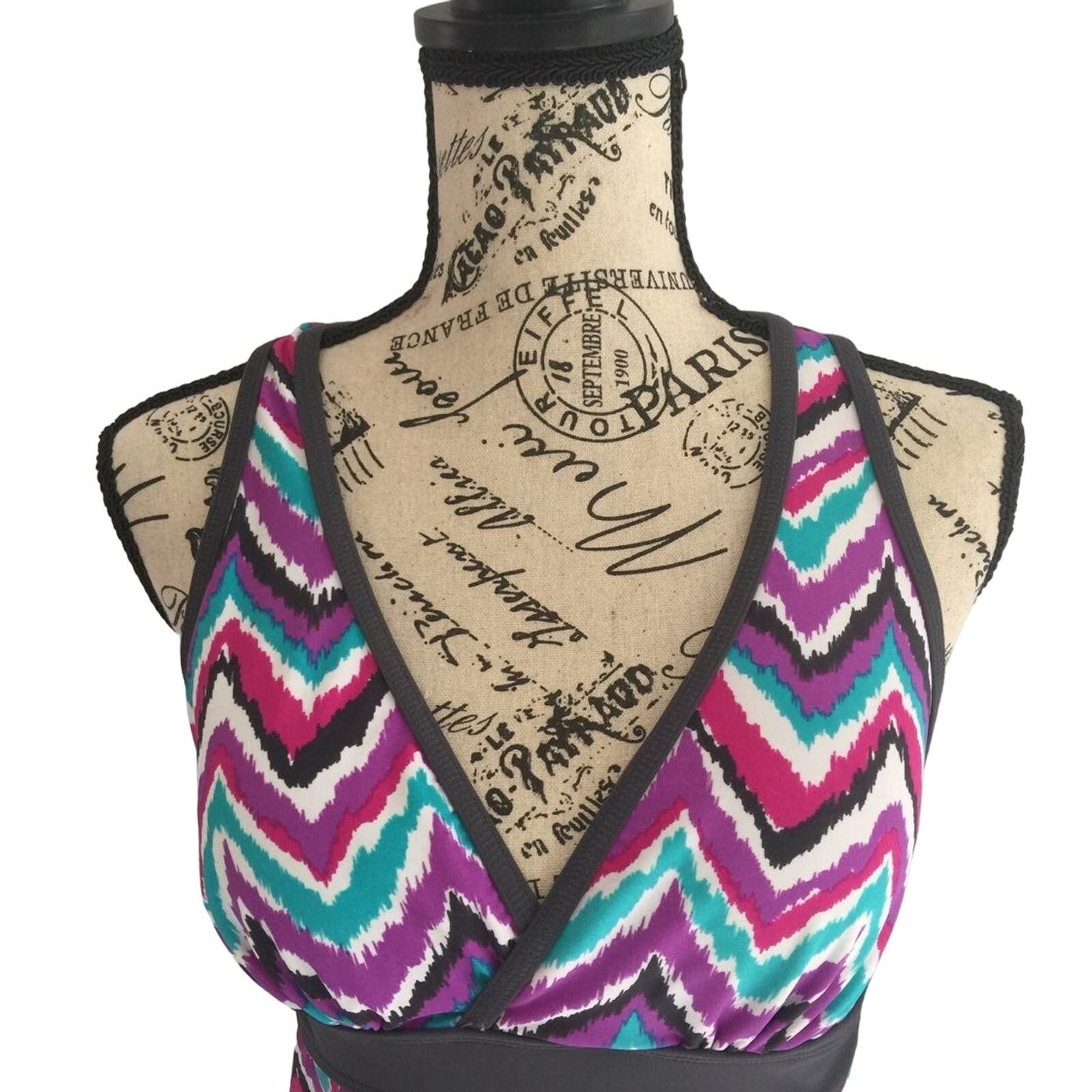 Free Country Free Country Women's Size Medium Swimsuit Top Racerback NEW Size ONE SIZE - 2 Thumbnail
