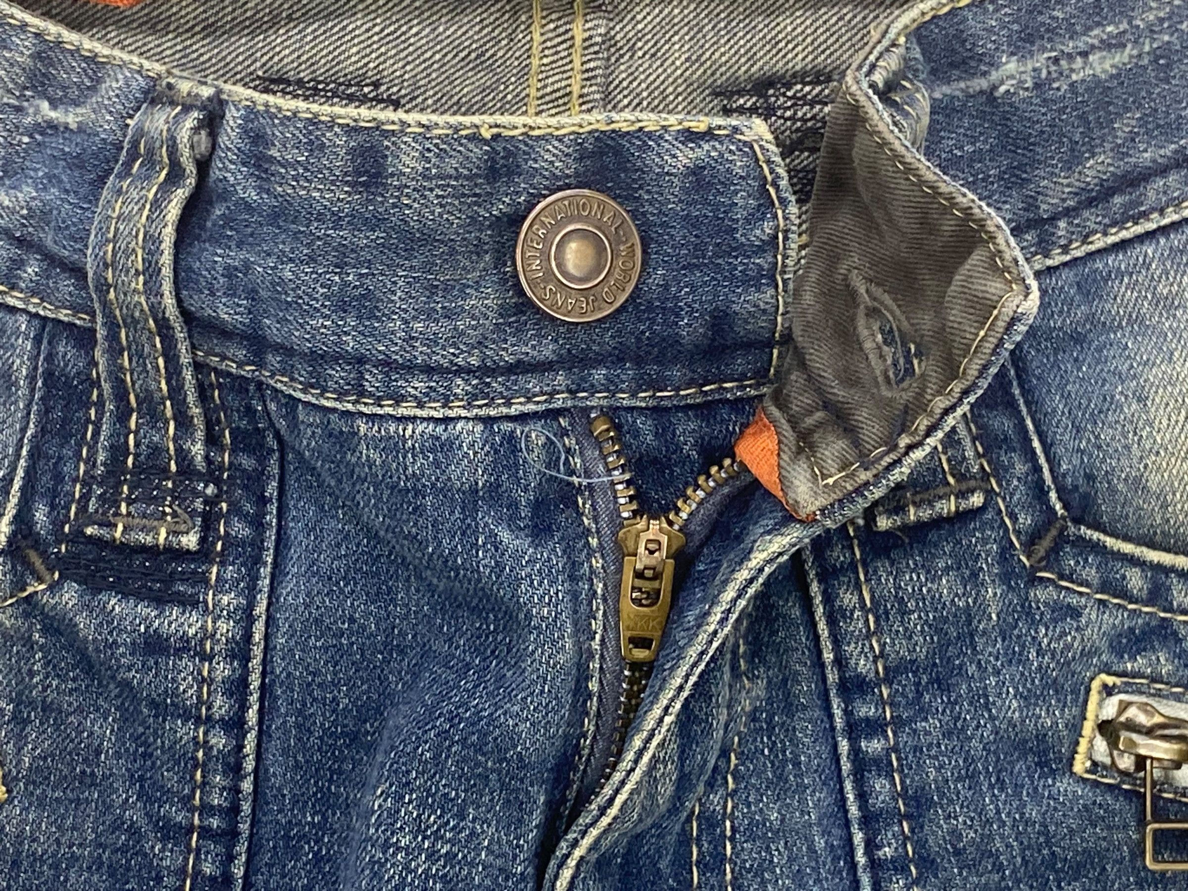 Japanese Brand Adelio Jeans Baker Pocket Japanese Brand Size US 31 - 11 Thumbnail